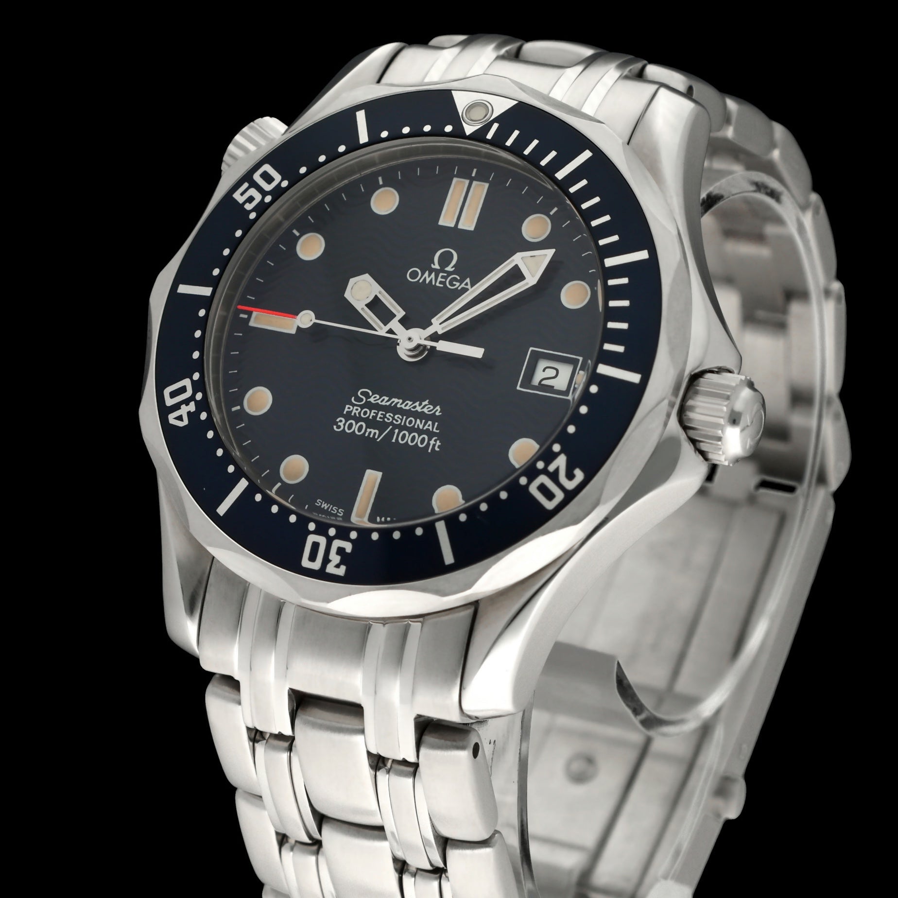 Omega Seamaster Diver 300 M 2561.80.00 - 1993 - Omega horloge - Omega kopen - Omega heren horloge - Trophies Watches