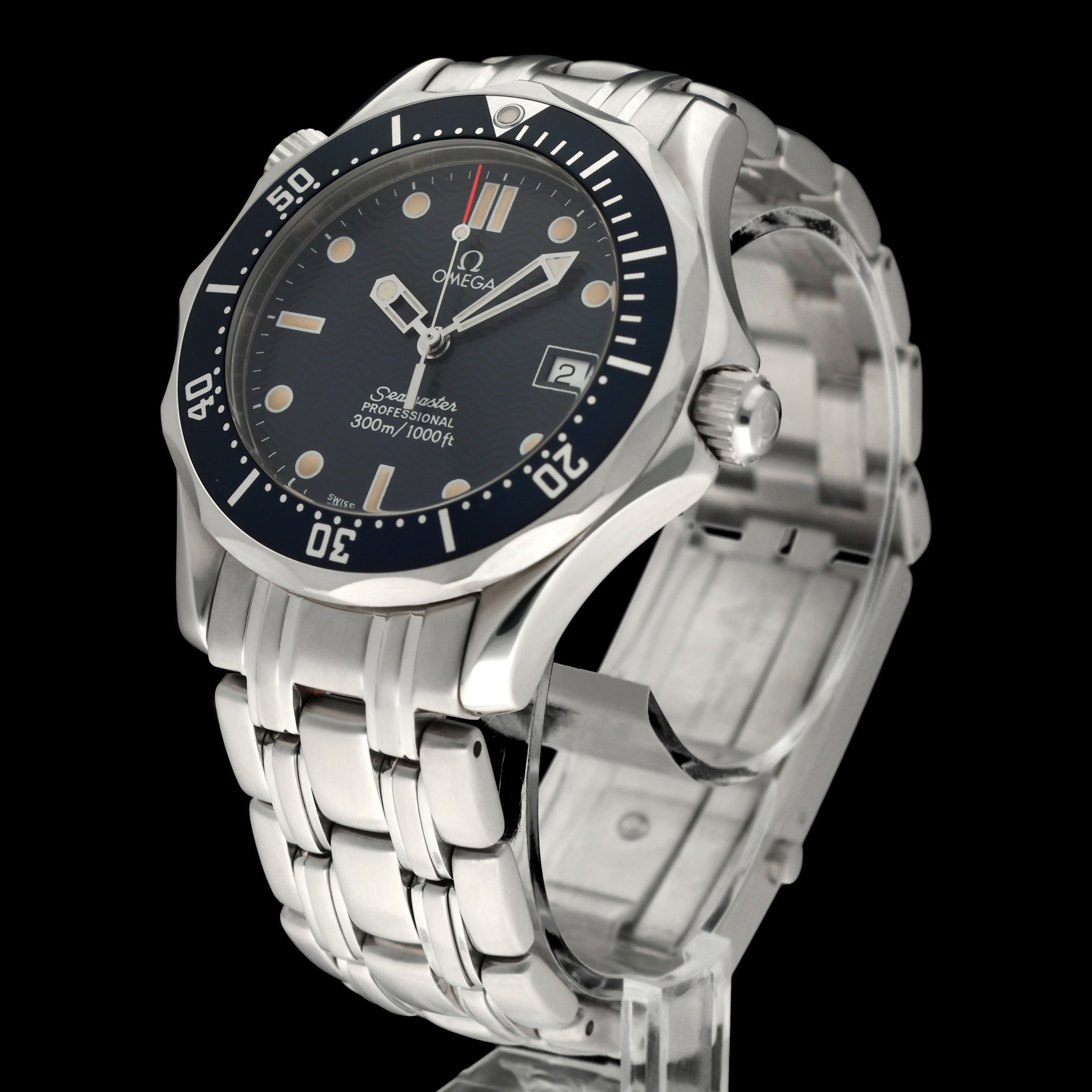 Omega Seamaster Diver 300 M 2561.80.00 - 1993 - Omega horloge - Omega kopen - Omega heren horloge - Trophies Watches