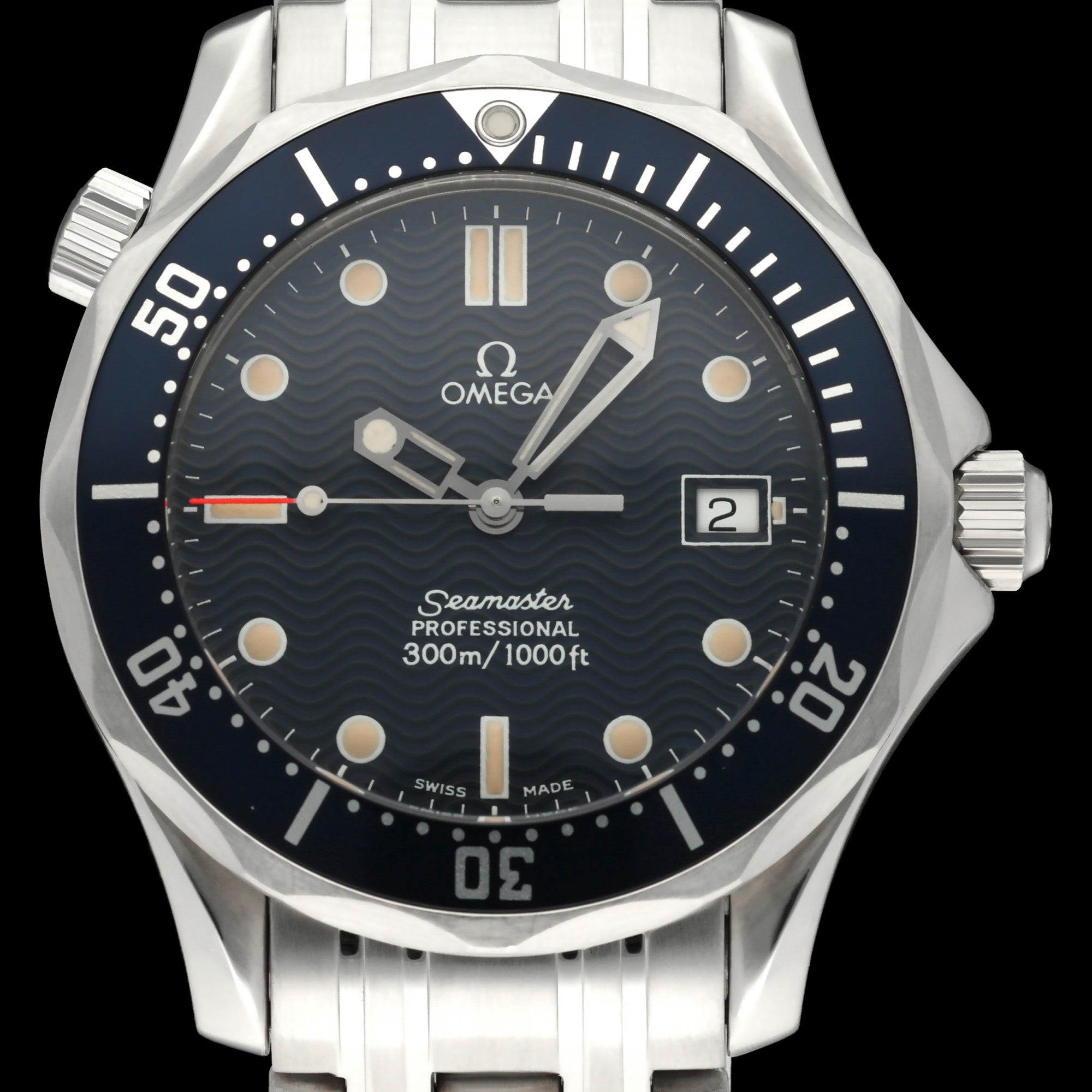 Omega Seamaster Diver 300 M 2561.80.00 - 1993 - Omega horloge - Omega kopen - Omega heren horloge - Trophies Watches