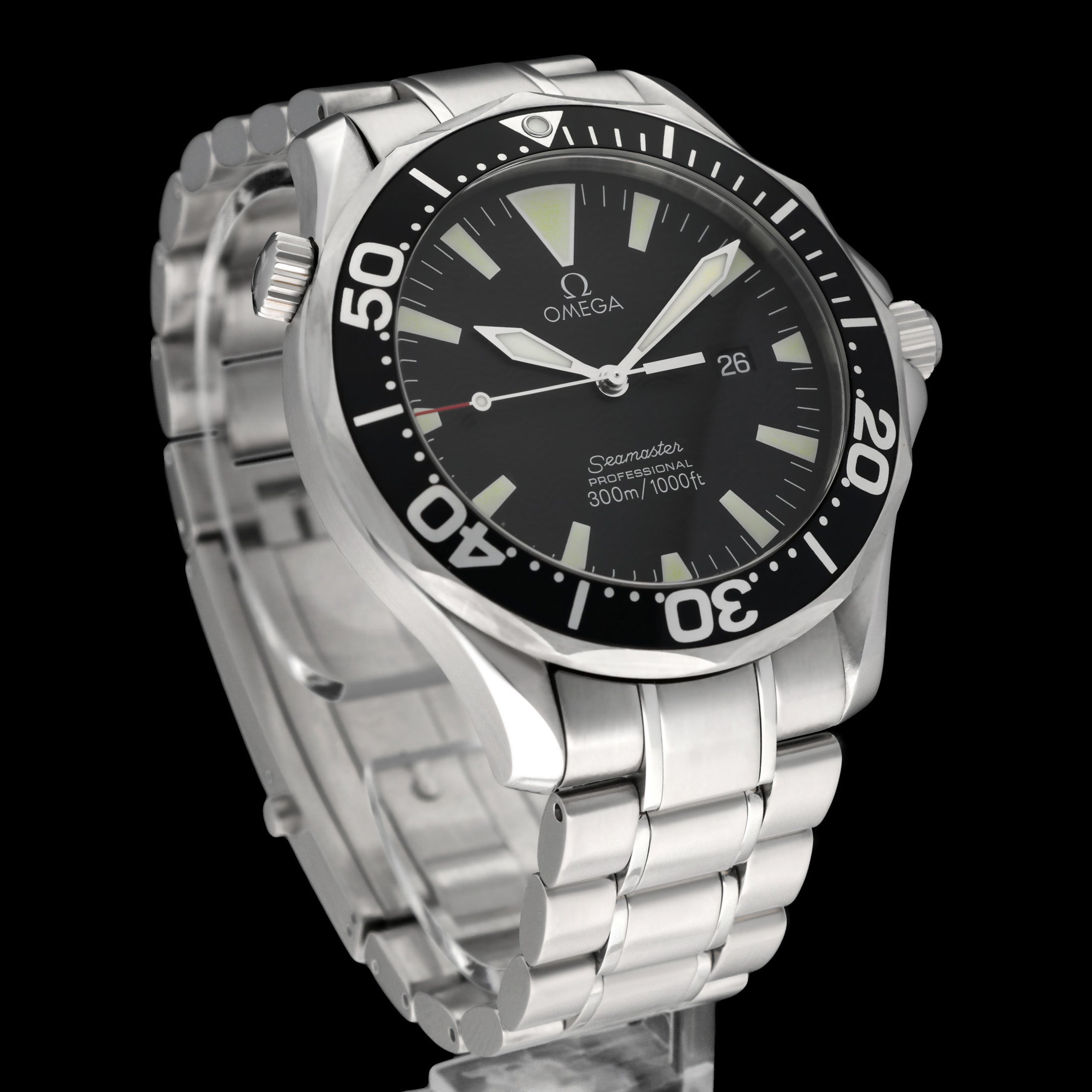 Omega Seamaster Diver 300 M 2531.80.00- 2002 - Omega horloge - Omega kopen - Omega heren horloge - Trophies Watches