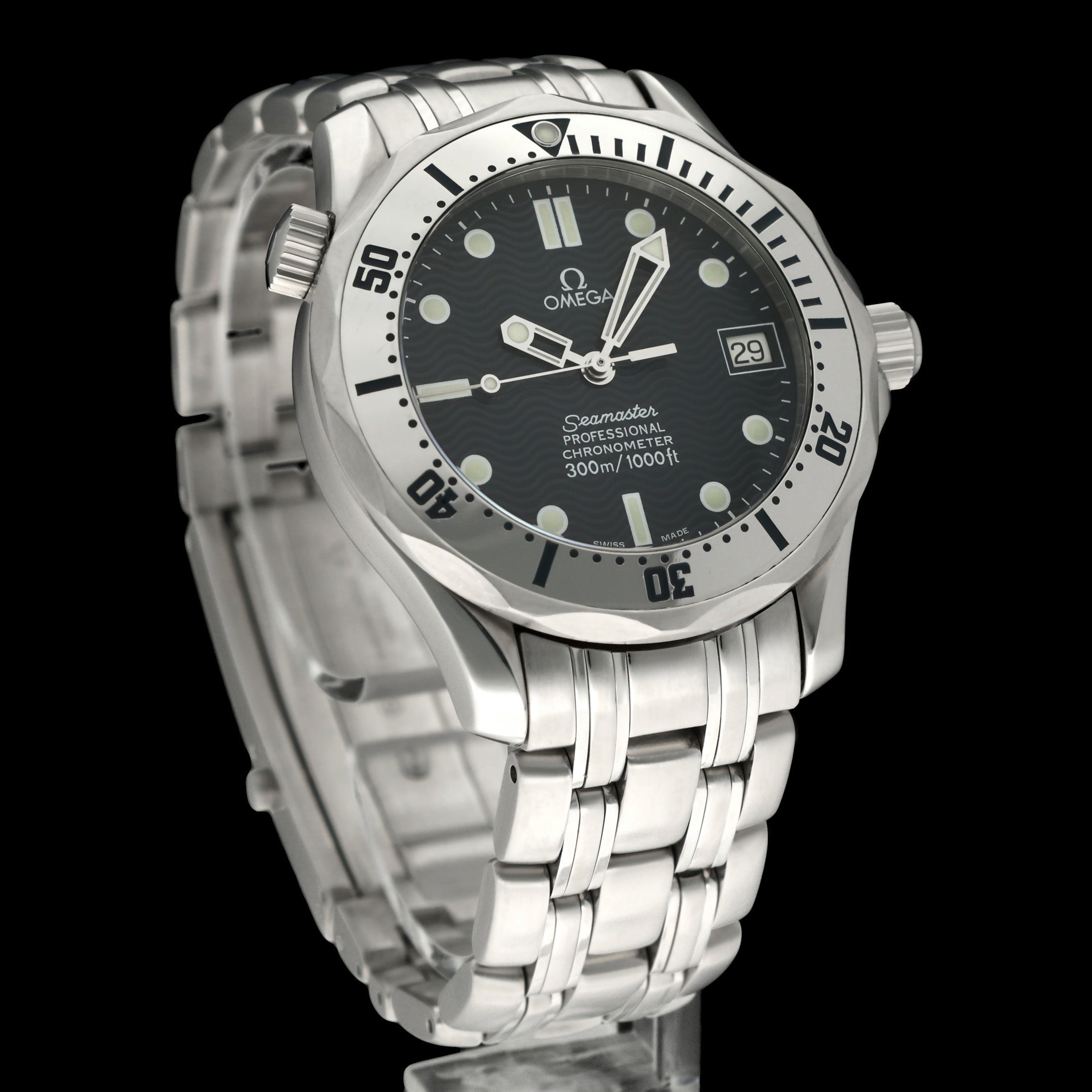 Omega Seamaster Diver 300 M 2552.80.00- 1999 - Omega horloge - Omega kopen - Omega heren horloge - Trophies Watches