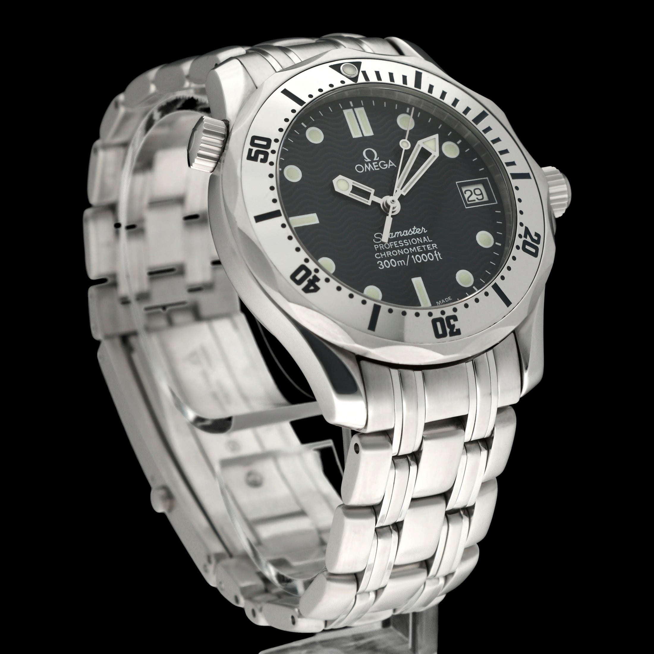 Omega Seamaster Diver 300 M 2552.80.00- 1999 - Omega horloge - Omega kopen - Omega heren horloge - Trophies Watches