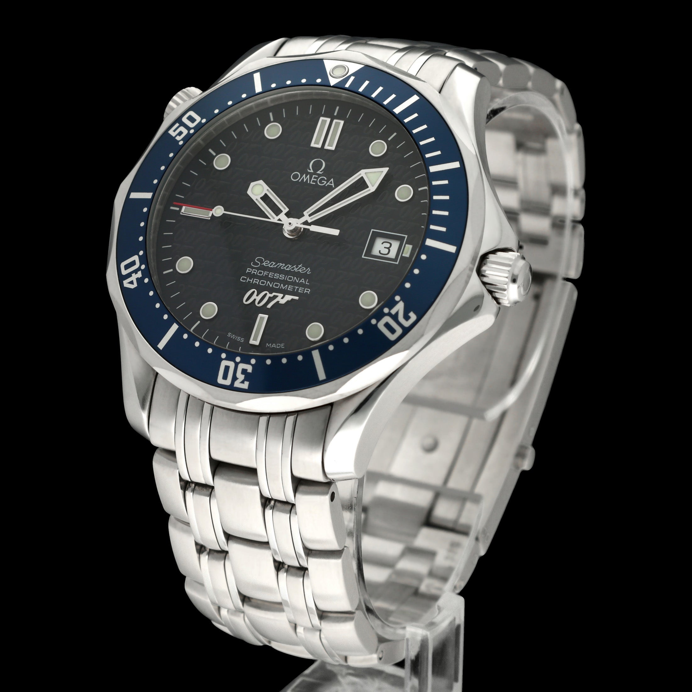 Omega Seamaster Diver 300 M 2537.80 - 2003 - Omega horloge - Omega kopen - Omega heren horloge - Trophies Watches