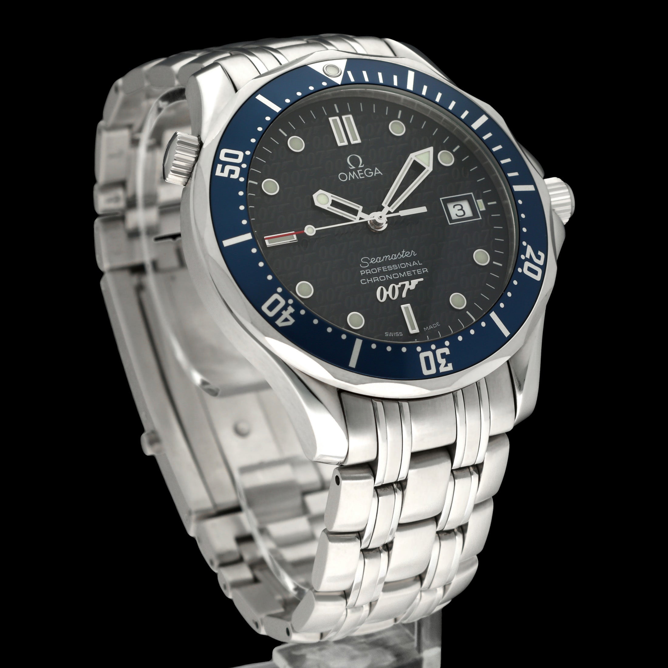 Omega Seamaster Diver 300 M 2537.80 - 2003 - Omega horloge - Omega kopen - Omega heren horloge - Trophies Watches