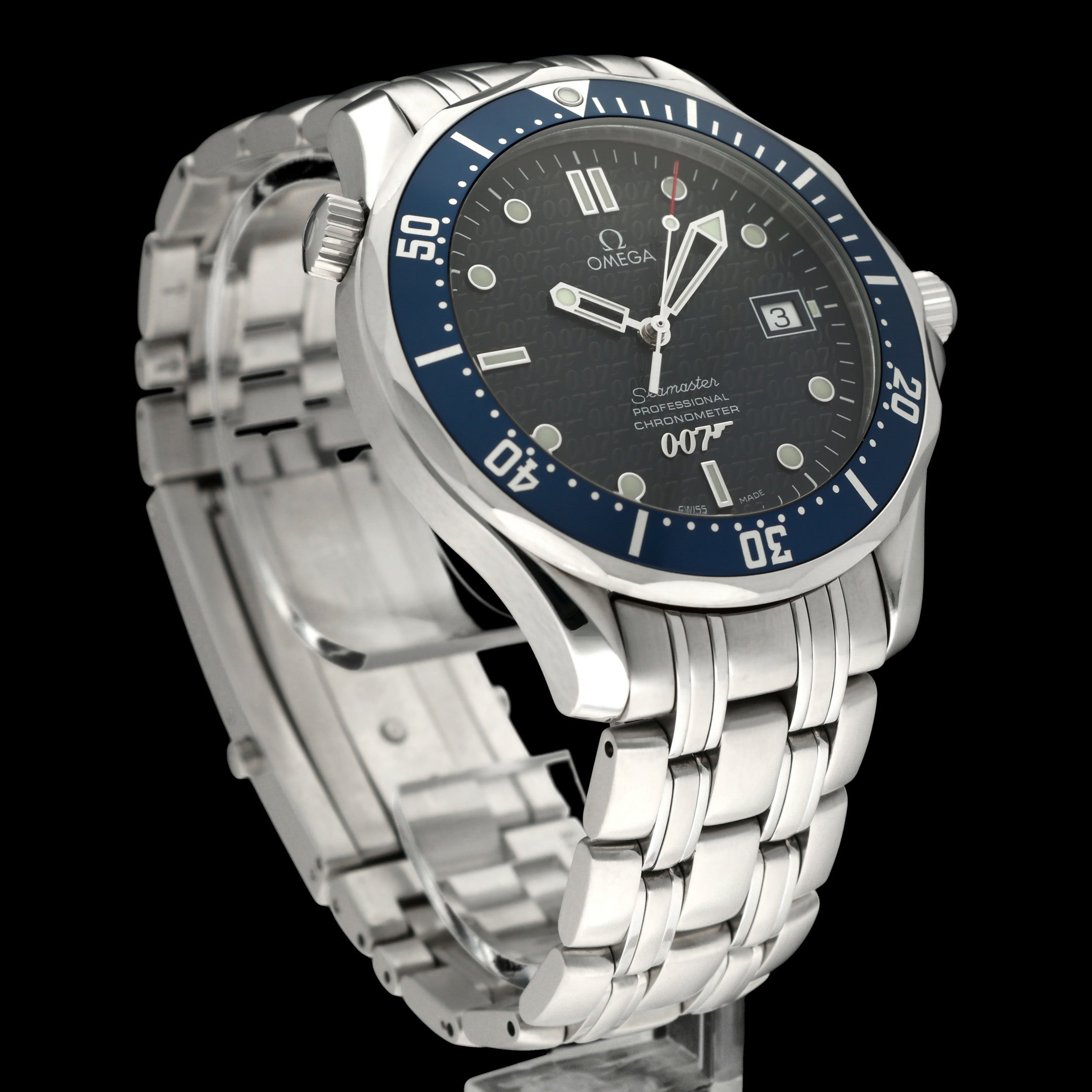 Omega Seamaster Diver 300 M 2537.80 - 2003 - Omega horloge - Omega kopen - Omega heren horloge - Trophies Watches