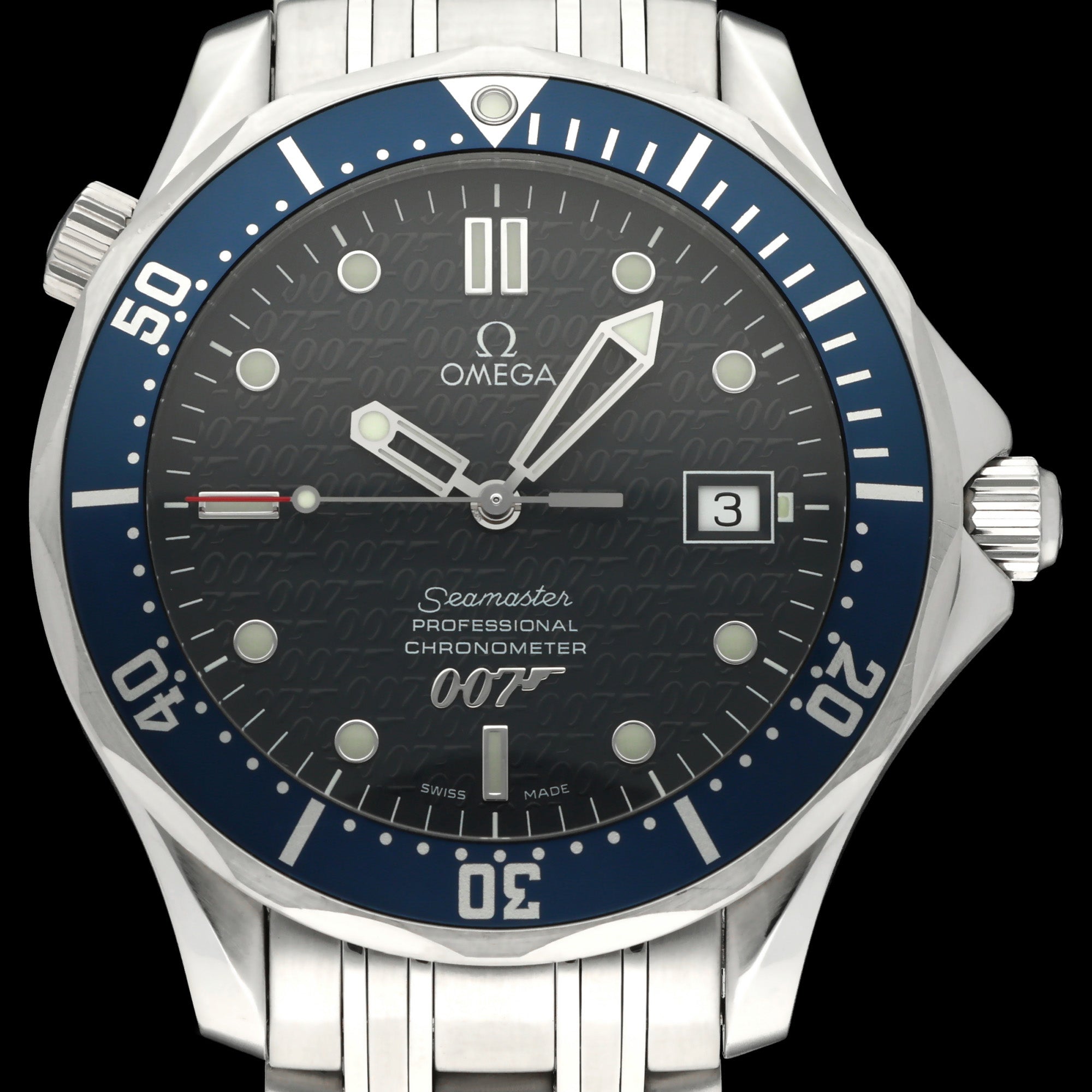 Omega Seamaster Diver 300 M 2537.80 - 2003 - Omega horloge - Omega kopen - Omega heren horloge - Trophies Watches
