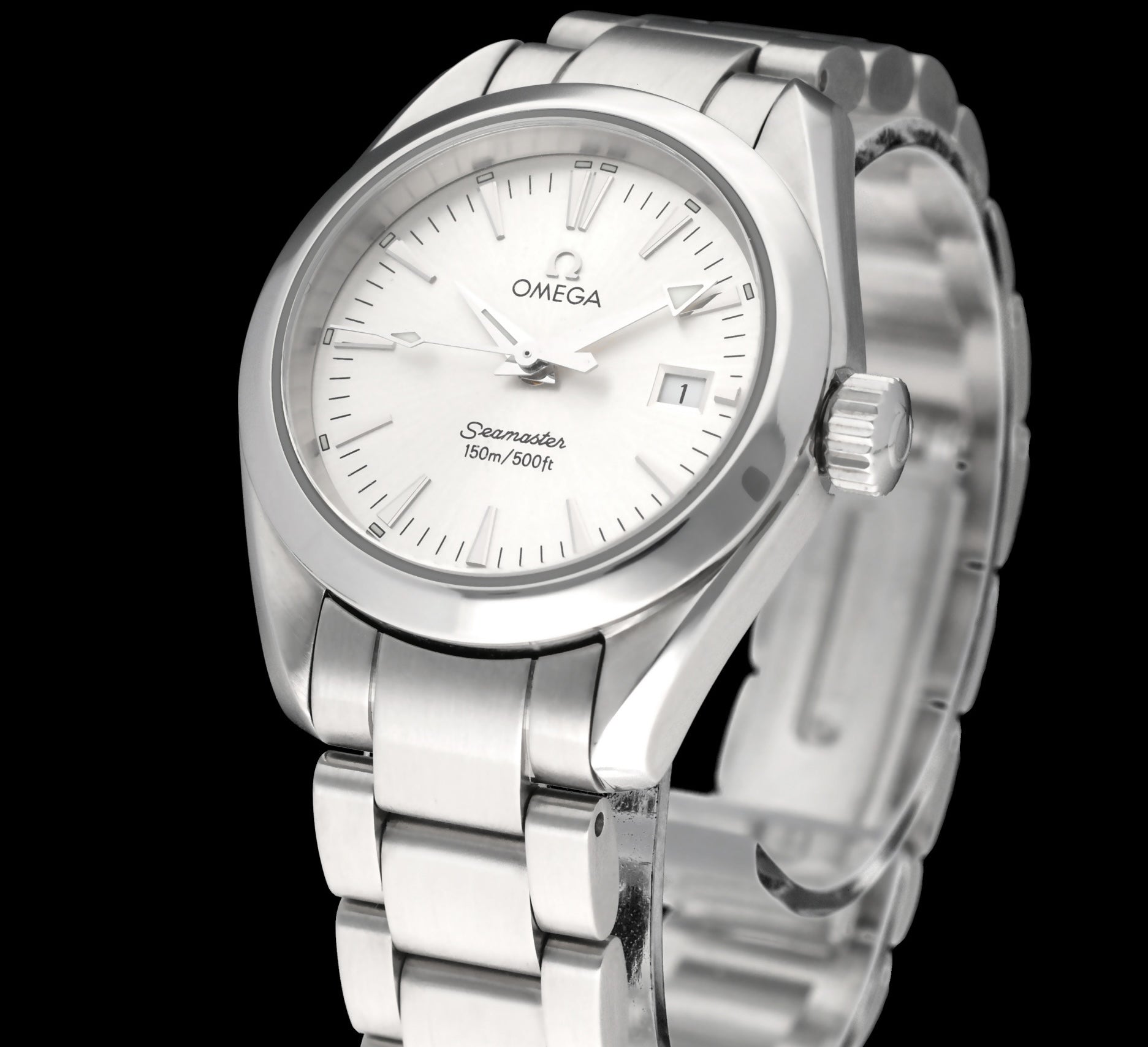 Omega Seamaster Aqua Terra 2577.30 - 1998 - Omega horloge - Omega kopen - Omega dames horloge - Trophies Watches