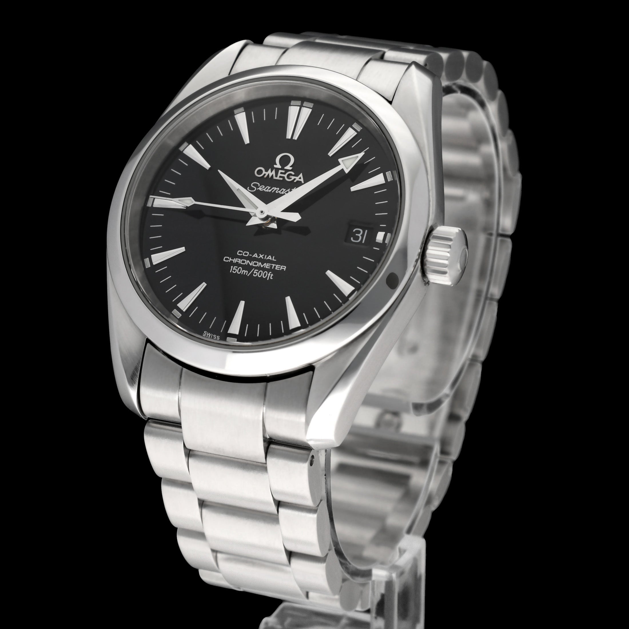 Omega Seamaster Aqua Terra Co-axial 2504.50.00 - 2006 - Omega horloge - Omega kopen - Omega heren horloge - Trophies Watches