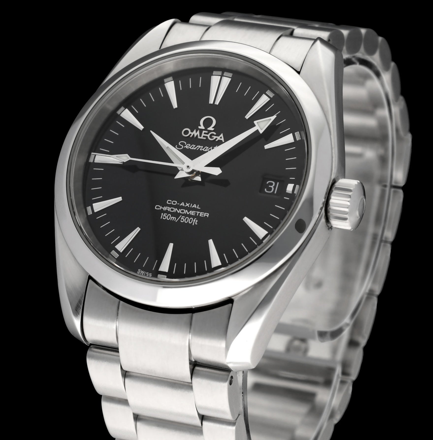 Omega Seamaster Aqua Terra Co-axial 2504.50.00 - 2006 - Omega horloge - Omega kopen - Omega heren horloge - Trophies Watches