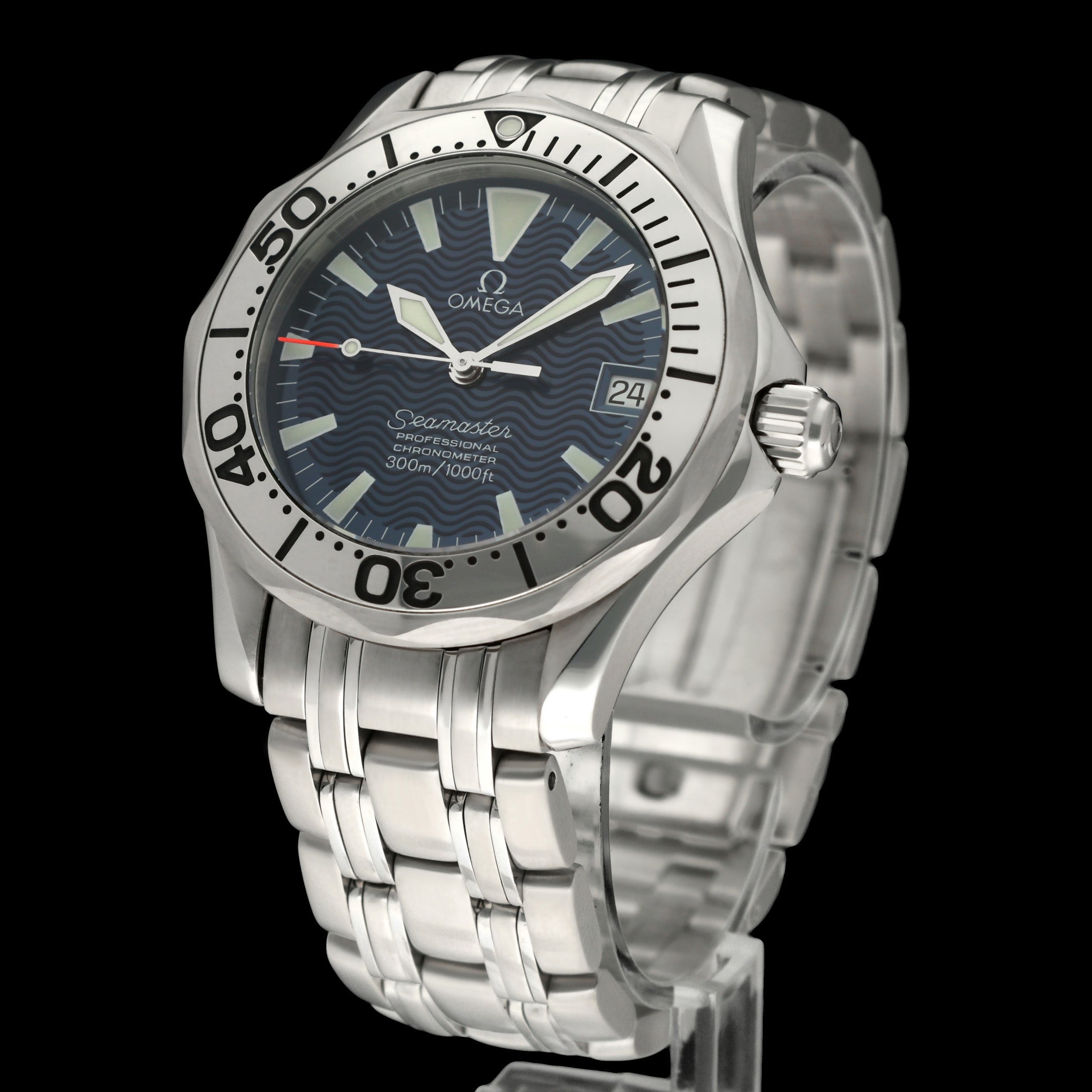 Omega Seamaster Diver 300 M 2554.80.00- 1999 - Omega horloge - Omega kopen - Omega heren horloge - Trophies Watches