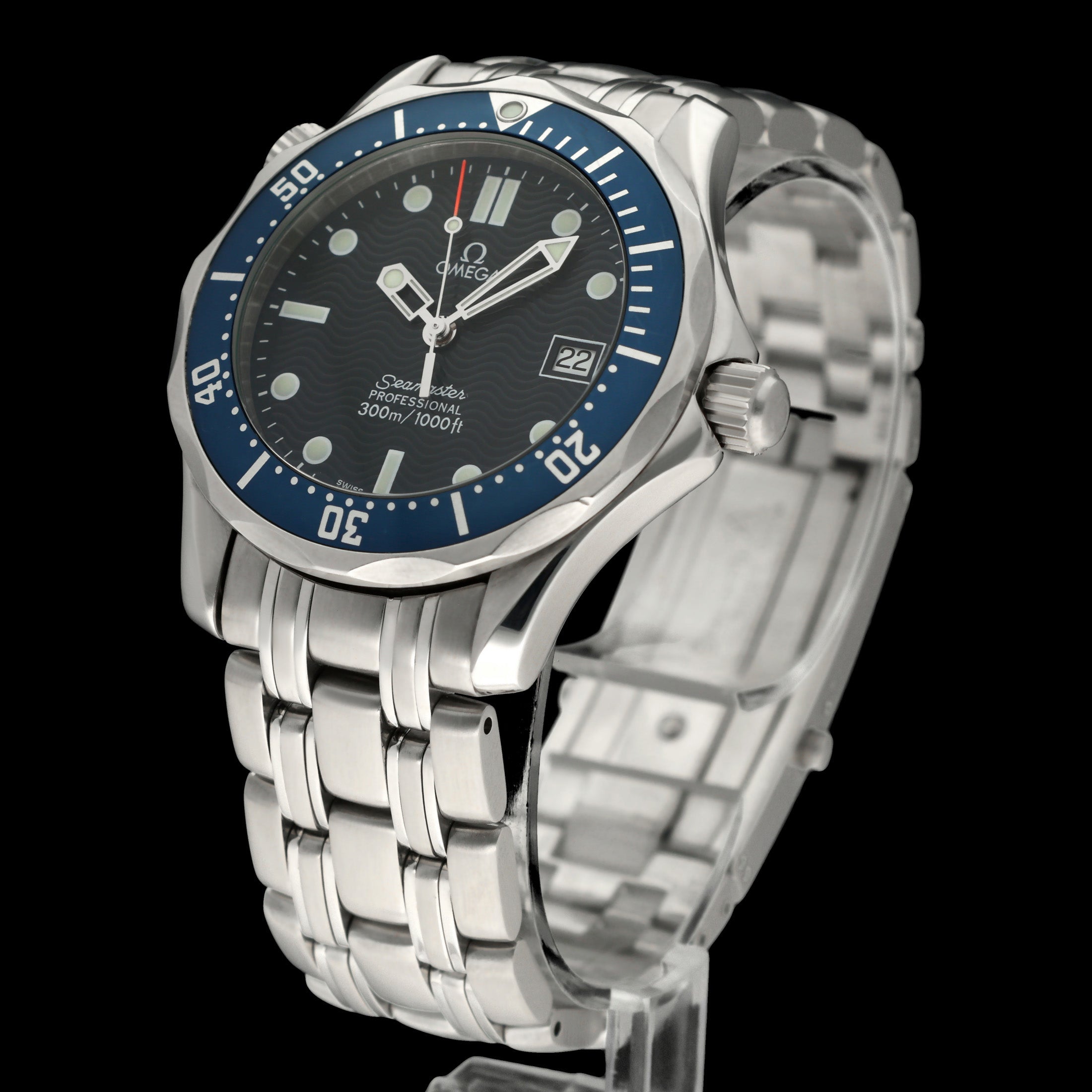 Omega Seamaster Diver 300 M 2561.80.00 - 1998 - Omega horloge - Omega kopen - Omega heren horloge - Trophies Watches