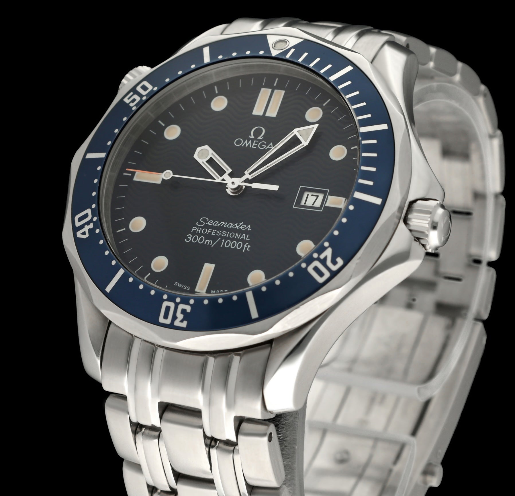 Omega Seamaster Diver 300 M 2541.80.00 - 1995 - Omega horloge - Omega kopen - Omega heren horloge - Trophies Watches