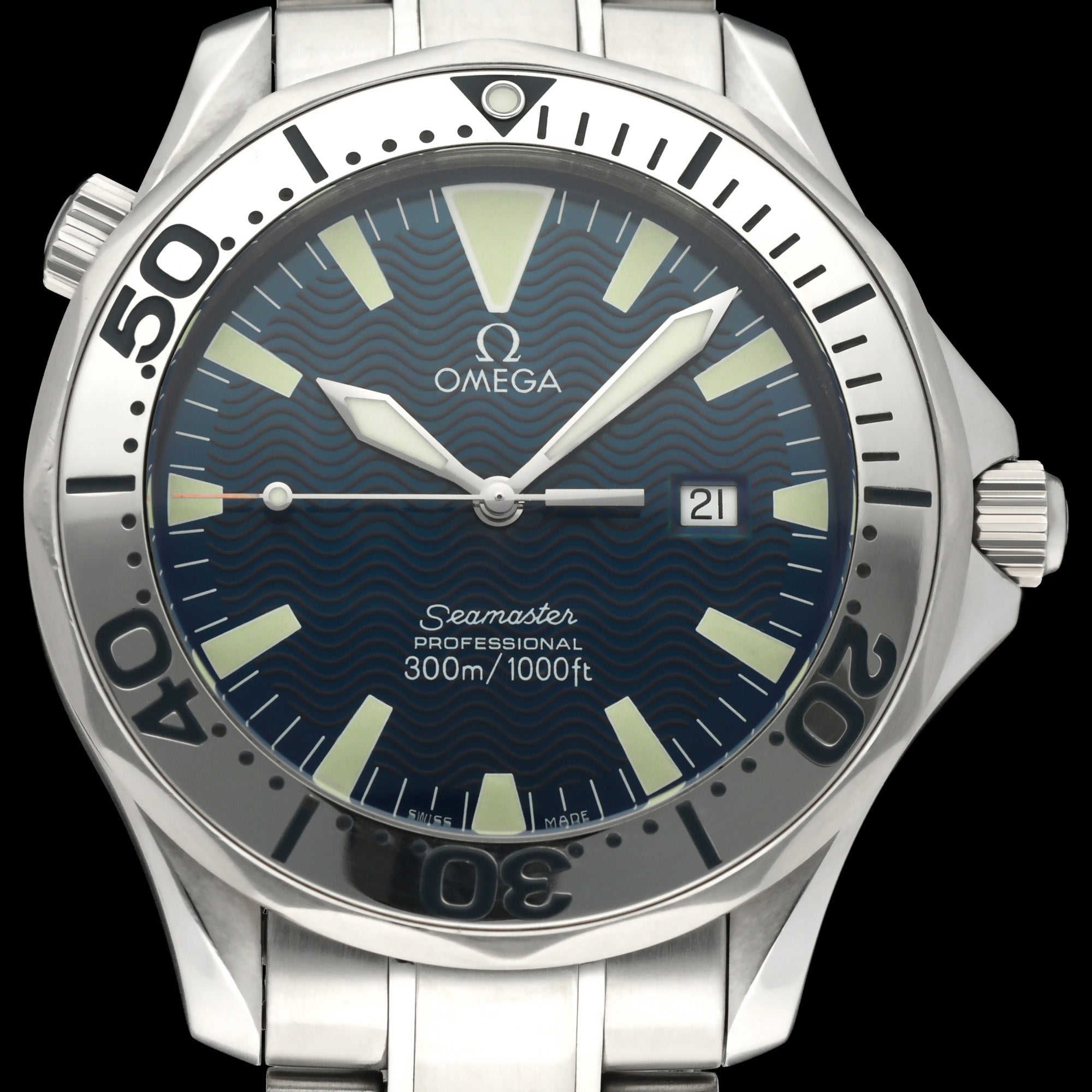 Omega Seamaster Diver 300 M 2265.80.00 - 1998 - Omega horloge - Omega kopen - Omega heren horloge - Trophies Watches