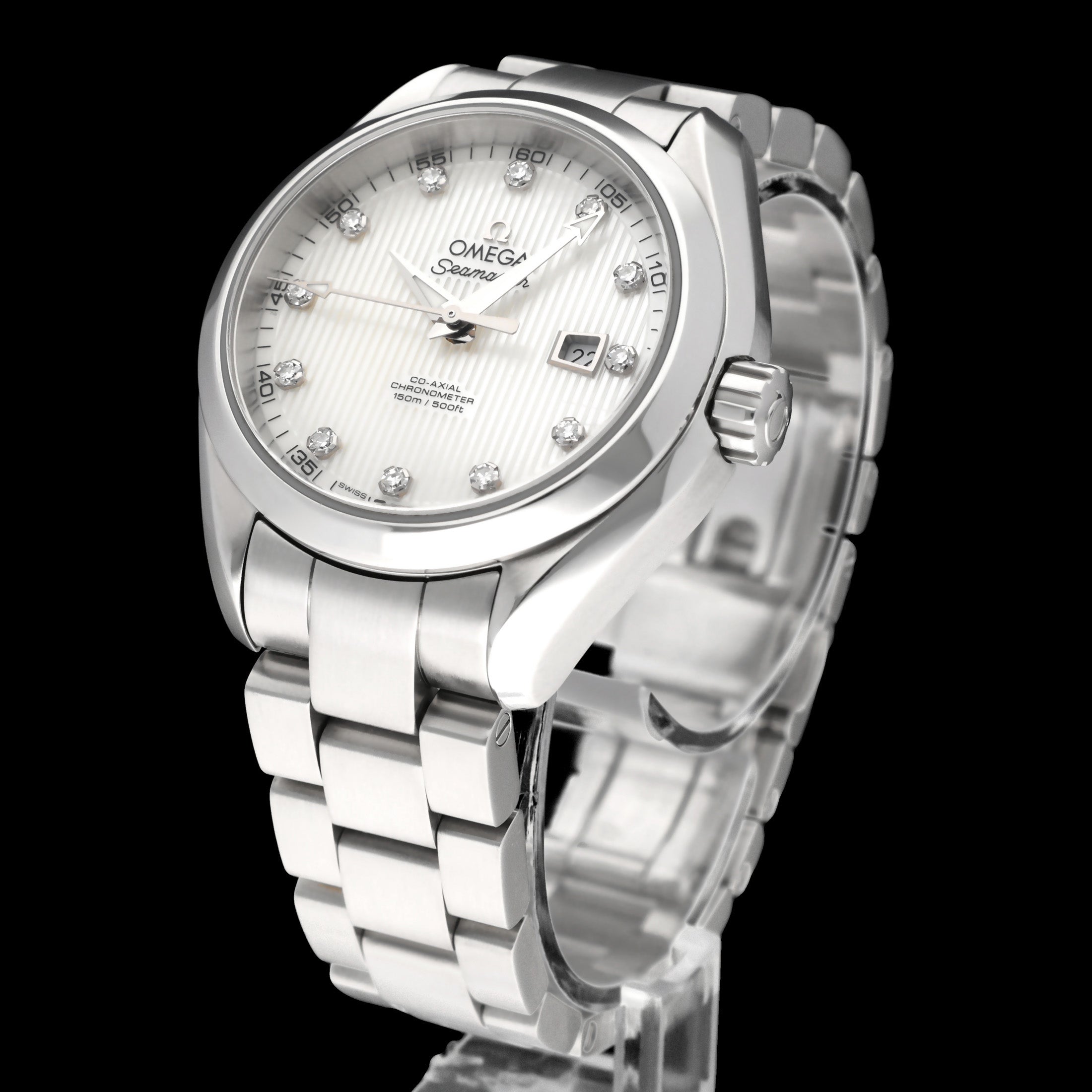 Omega Seamaster Aqua Terra Co-axial 231.10.34.20.55.001 - 2017 - Omega horloge - Omega kopen - Omega dames horloge - Trophies Watches