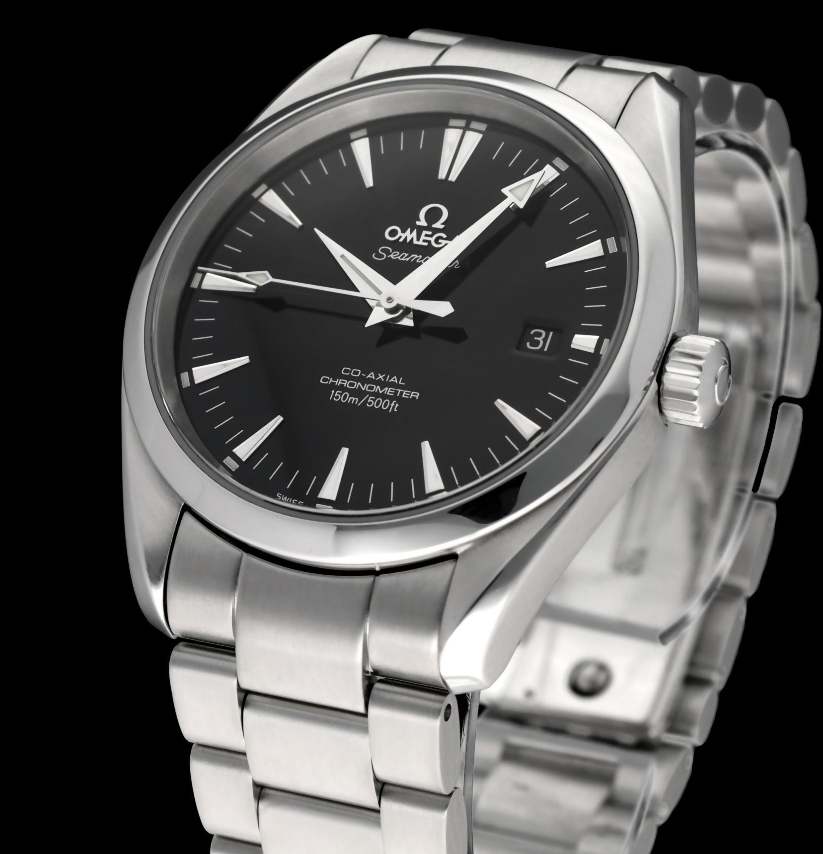 Omega Seamaster Aqua Terra 2503.50.00 - 2006 - Omega horloge - Omega kopen - Omega heren horloge - Trophies Watches