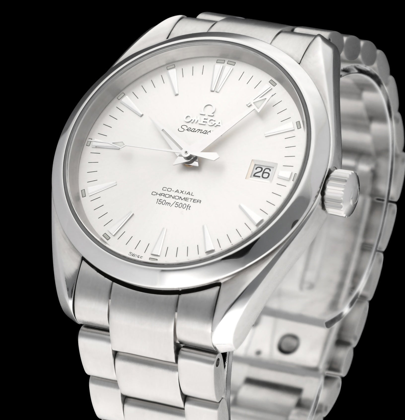 Omega Seamaster Aqua Terra 2503.30.00 - 2004 - Omega horloge - Omega kopen - Omega heren horloge - Trophies Watches