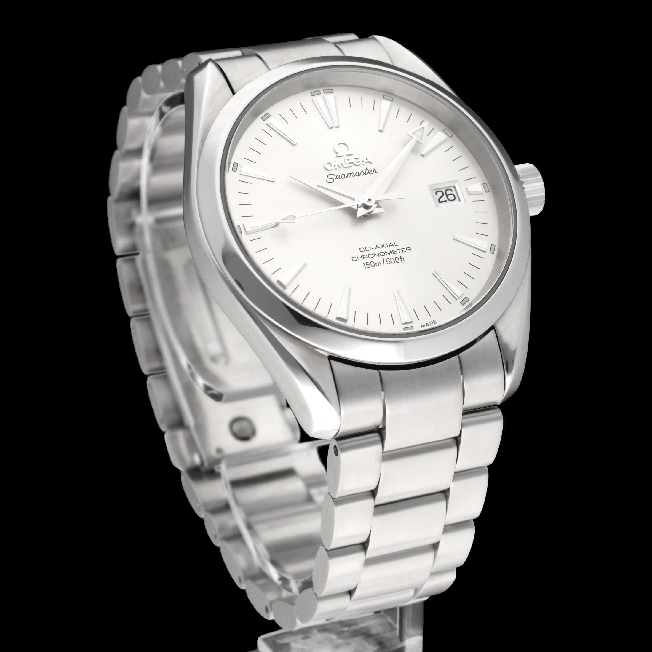 Omega Seamaster Aqua Terra 2503.30.00 - 2004 - Omega horloge - Omega kopen - Omega heren horloge - Trophies Watches