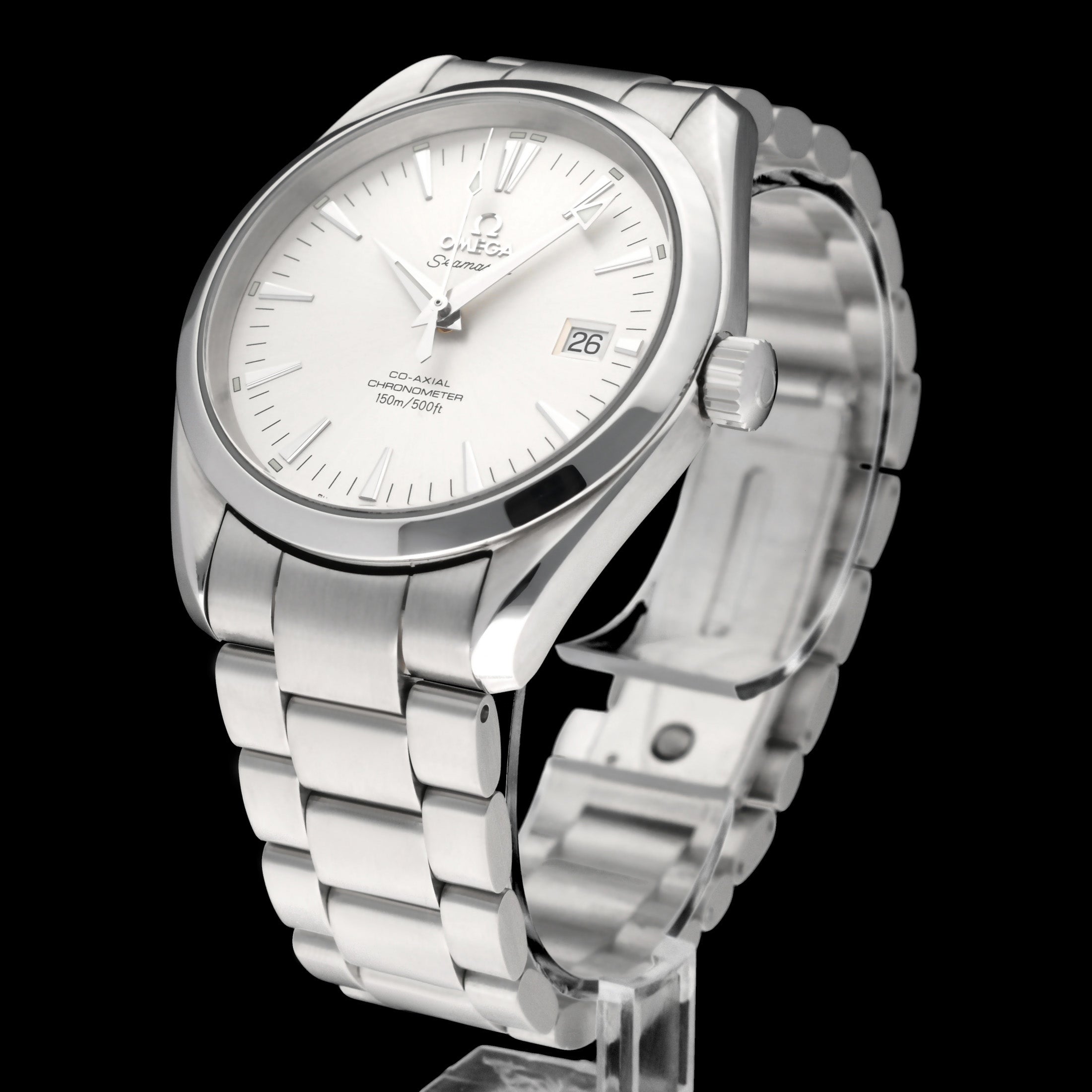 Omega Seamaster Aqua Terra 2503.30.00 - 2004 - Omega horloge - Omega kopen - Omega heren horloge - Trophies Watches