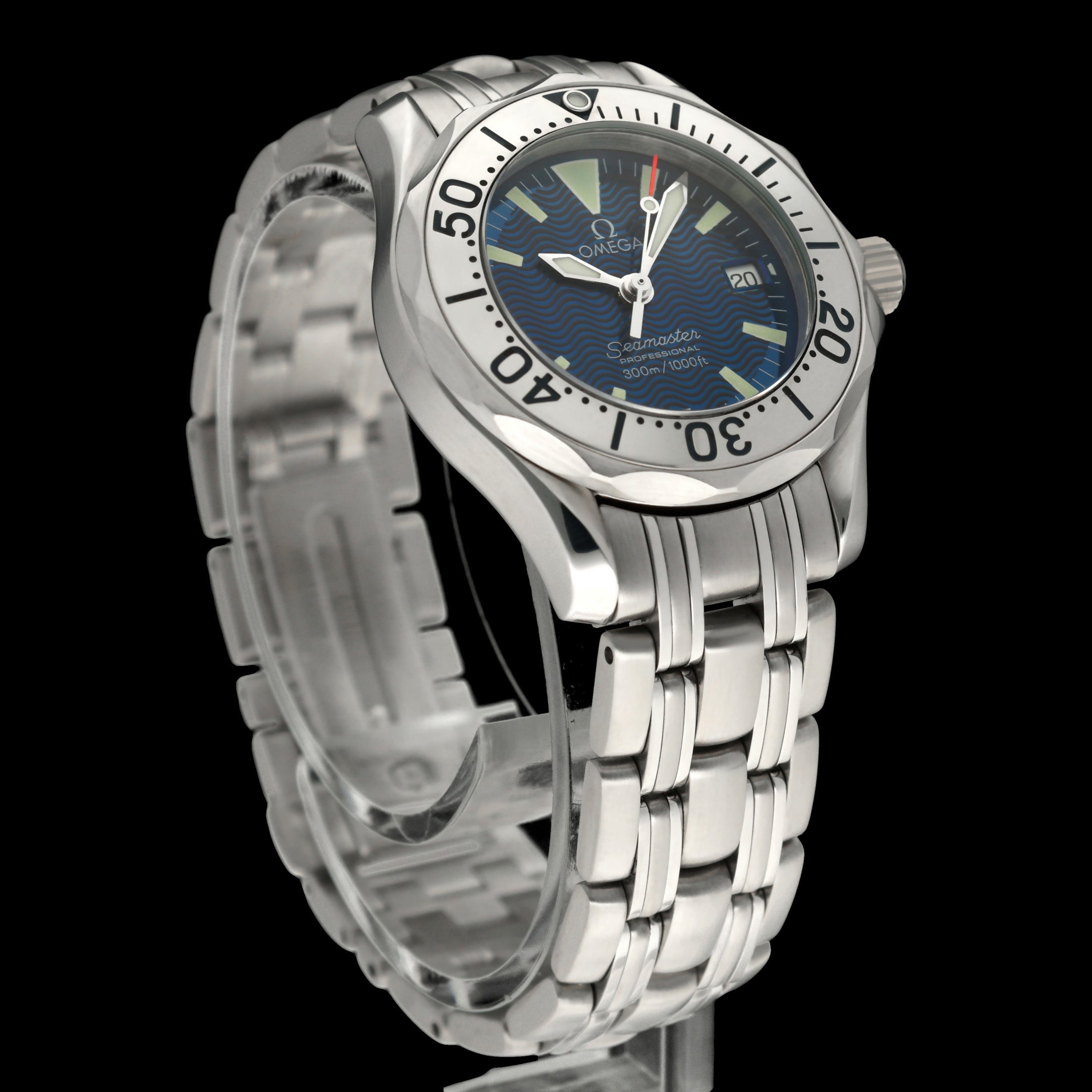 Omega Seamaster Diver 300 M 2554.80.00- 2001 - Omega horloge - Omega kopen - Omega heren horloge - Trophies Watches