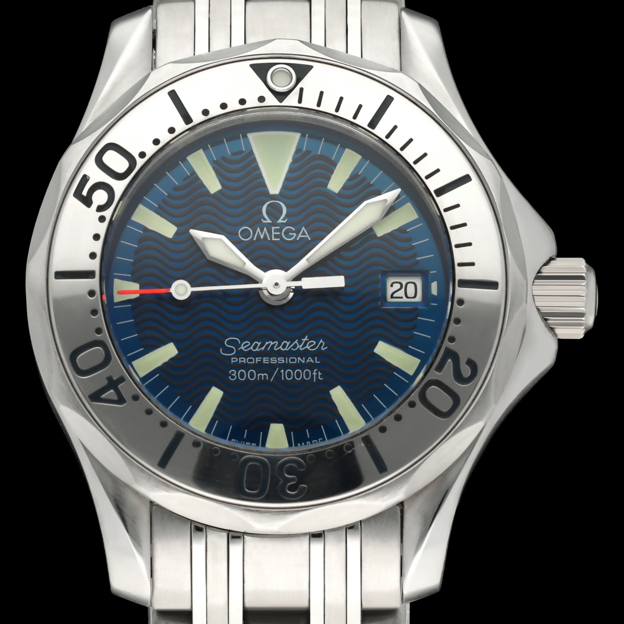 Omega Seamaster Diver 300 M 2554.80.00- 2001 - Omega horloge - Omega kopen - Omega heren horloge - Trophies Watches