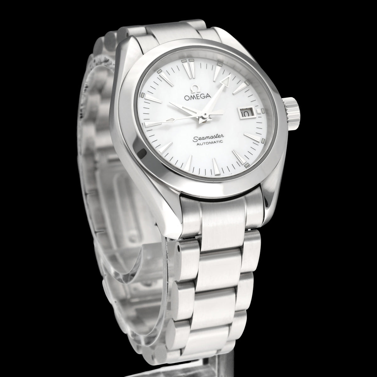 Omega Seamaster Aqua Terra 2573.70.00 - 2005 - Omega horloge - Omega kopen - Omega dames horloge - Trophies Watches