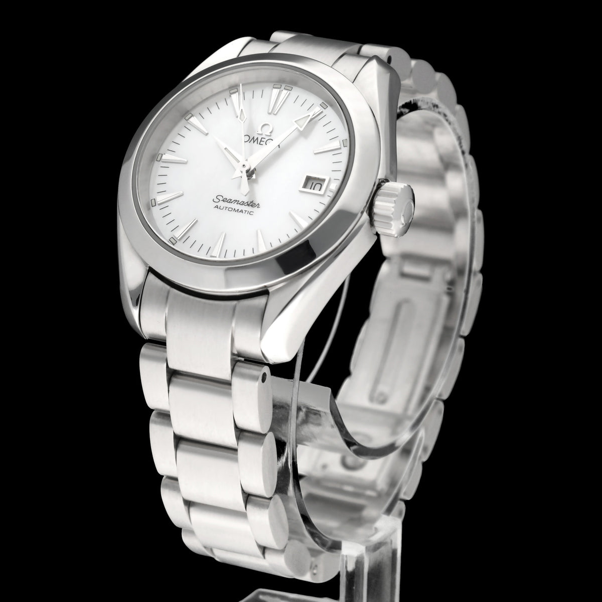 Omega Seamaster Aqua Terra 2573.70.00 - 2005 - Omega horloge - Omega kopen - Omega dames horloge - Trophies Watches