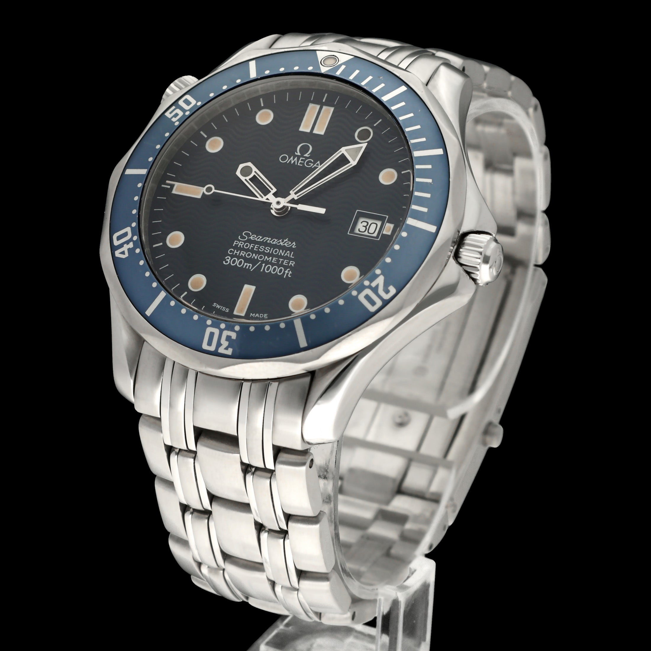 Omega Seamaster Diver 300 M 2531.80.00- 1995 - Omega horloge - Omega kopen - Omega heren horloge - Trophies Watches