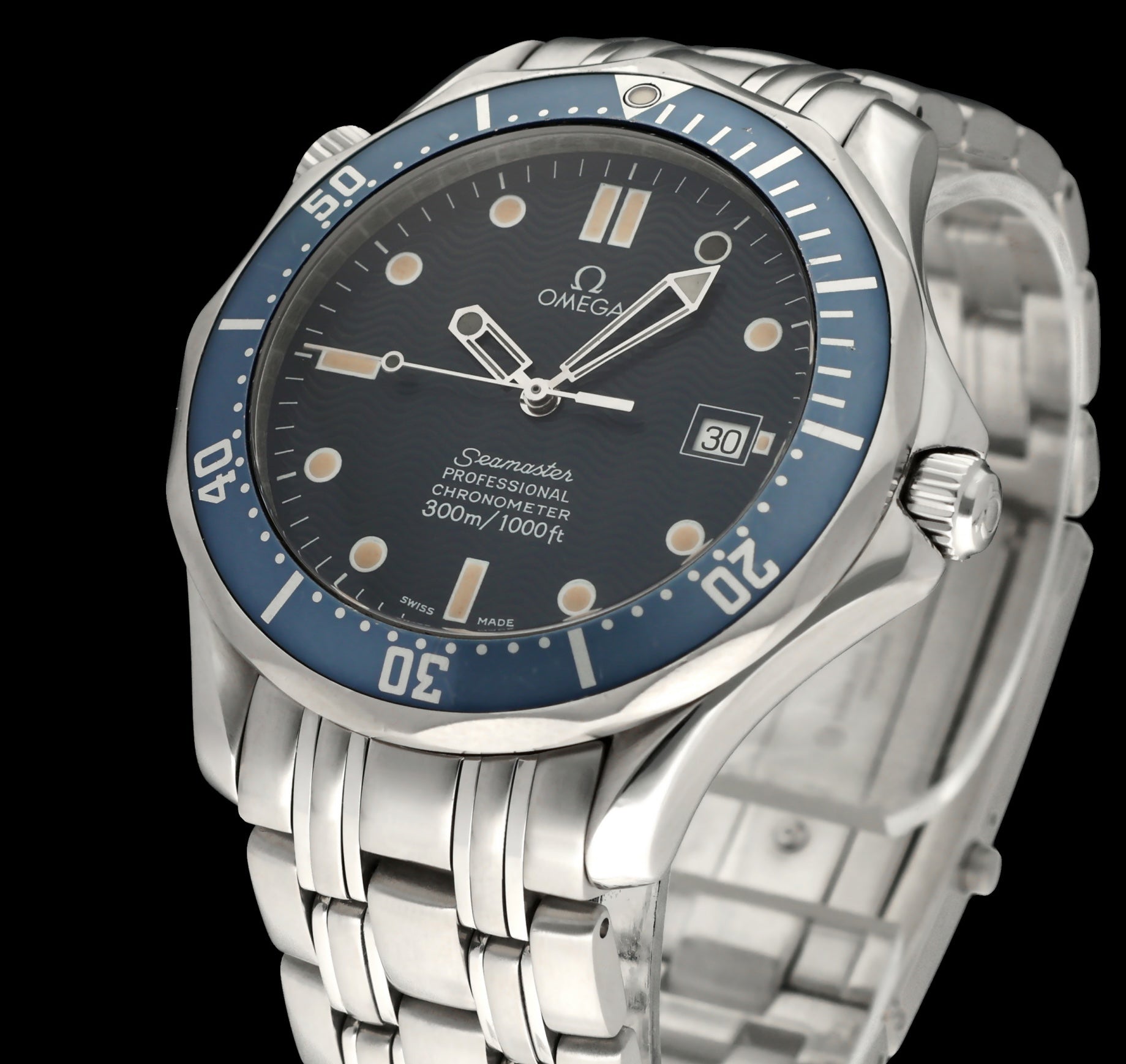 Omega Seamaster Diver 300 M 2531.80.00- 1995 - Omega horloge - Omega kopen - Omega heren horloge - Trophies Watches