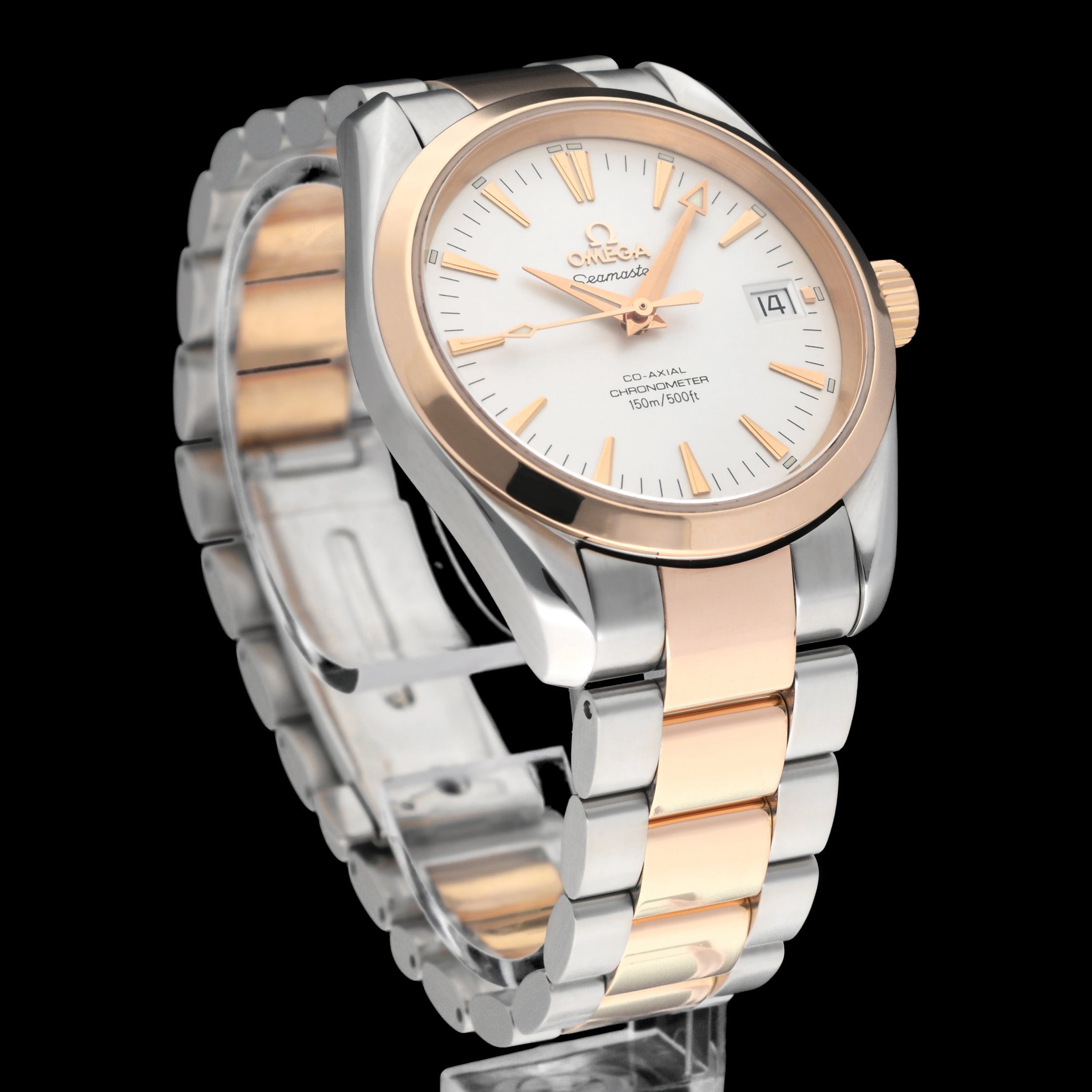 Omega Seamaster Aqua Terra Co-axial 2304.30.00 - 2008 - Omega horloge - Omega kopen - Omega heren horloge - Trophies Watches