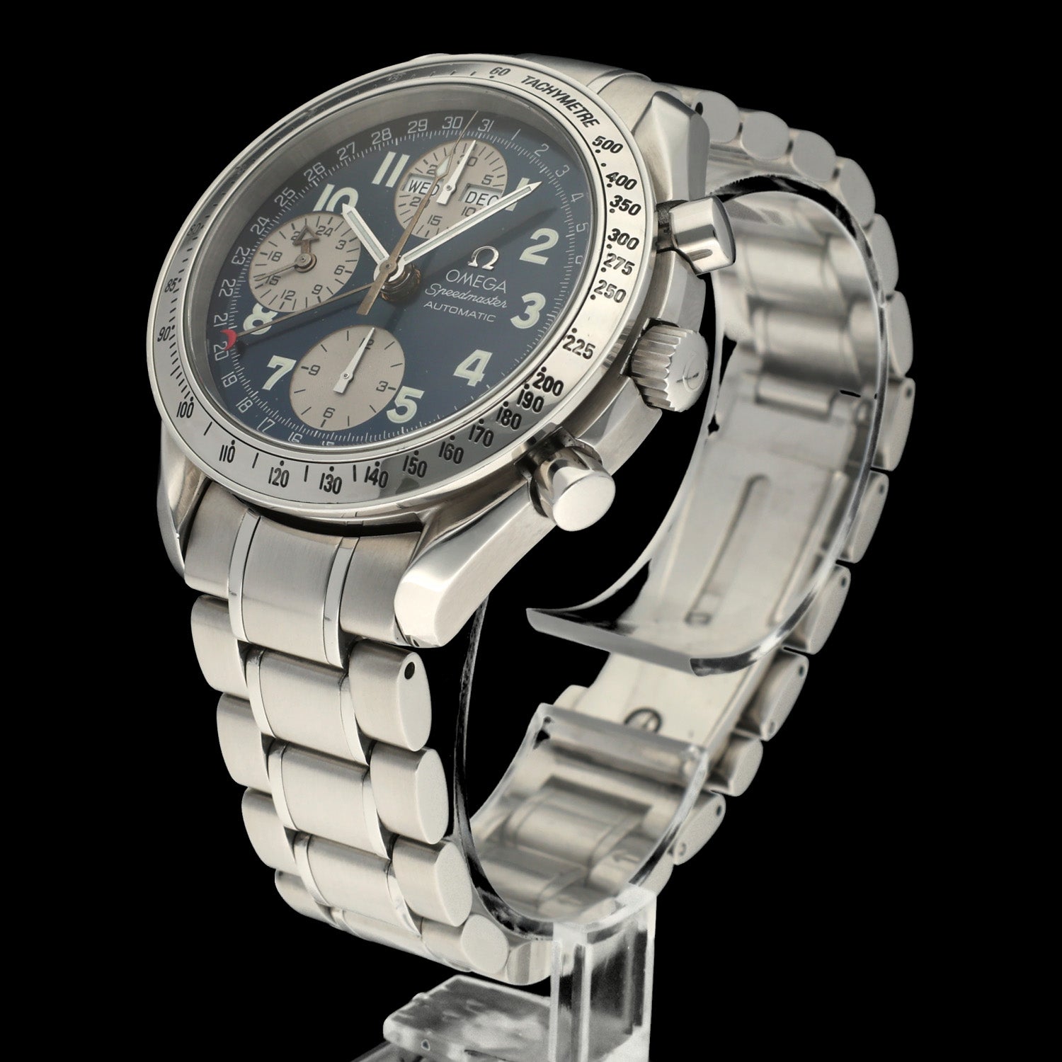 Omega Speedmaster Day Date 3523.81 - 2004 - Omega horloge - Omega kopen - Omega heren horloge - Trophies Watches