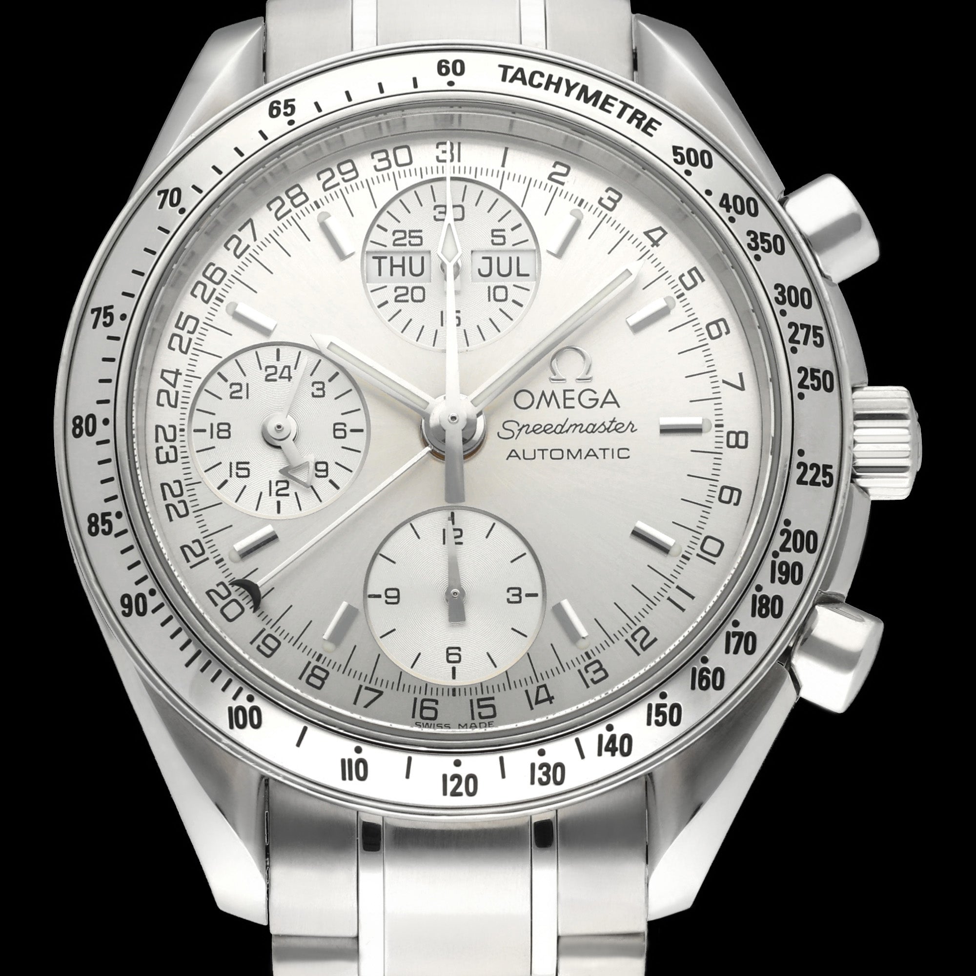 Omega Speedmaster Day Date 3523.30.00 - 1998 - Omega horloge - Omega kopen - Omega heren horloge - Trophies Watches
