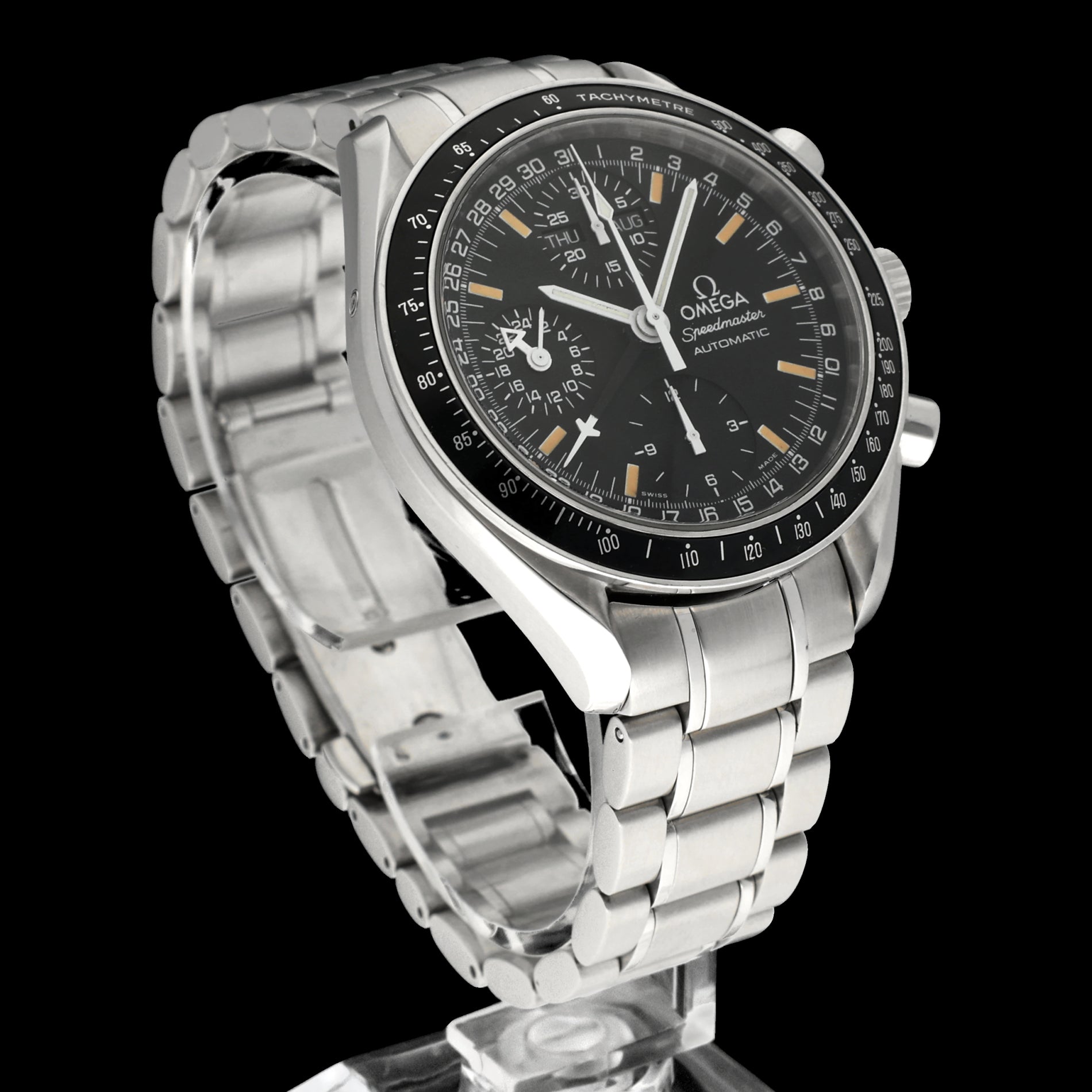 Omega Speedmaster Day Date 3520.50.00 - 1998 - Omega horloge - Omega kopen - Omega heren horloge - Trophies Watches