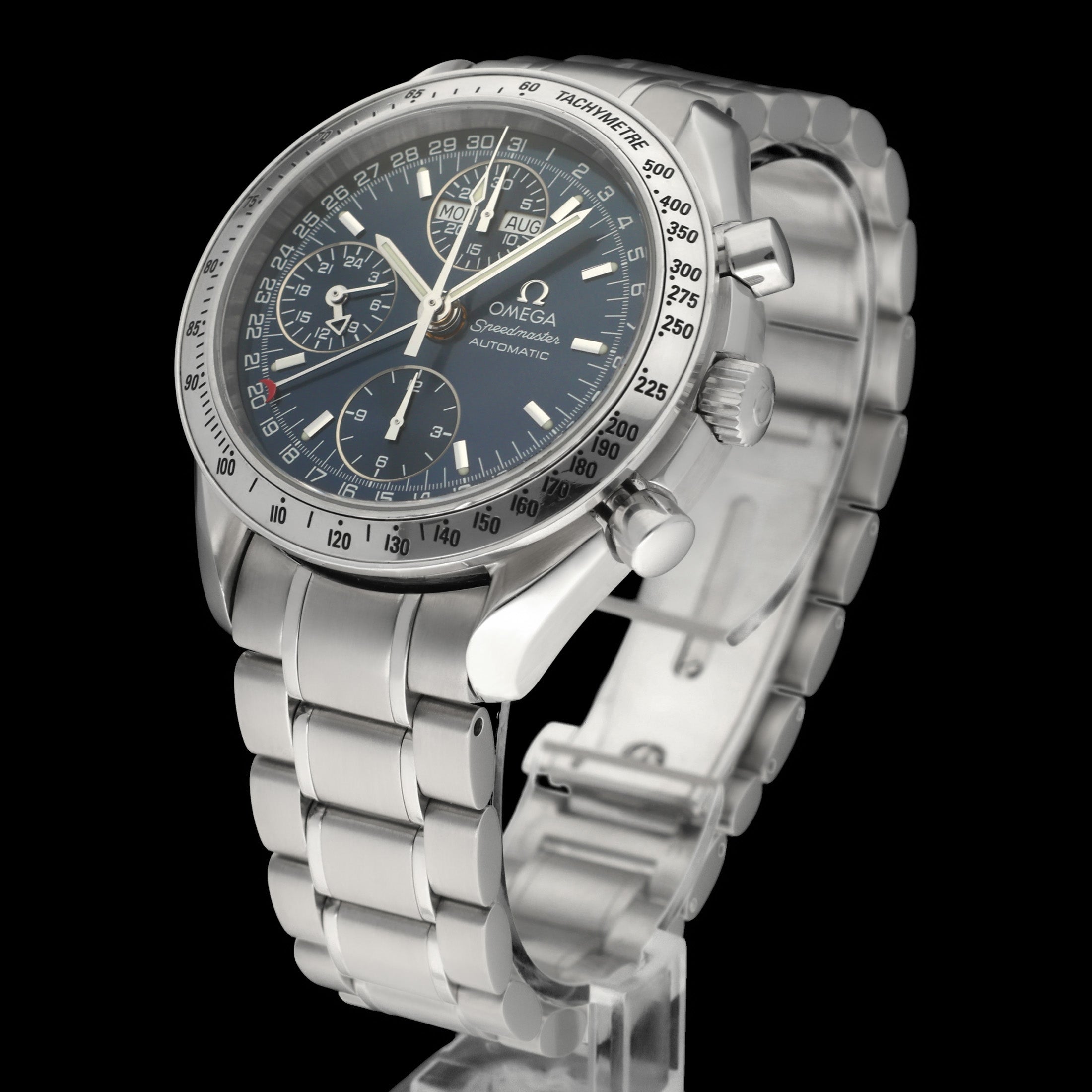 Omega Speedmaster Day Date 3523.80.00 - 2007 - Omega horloge - Omega kopen - Omega heren horloge - Trophies Watches