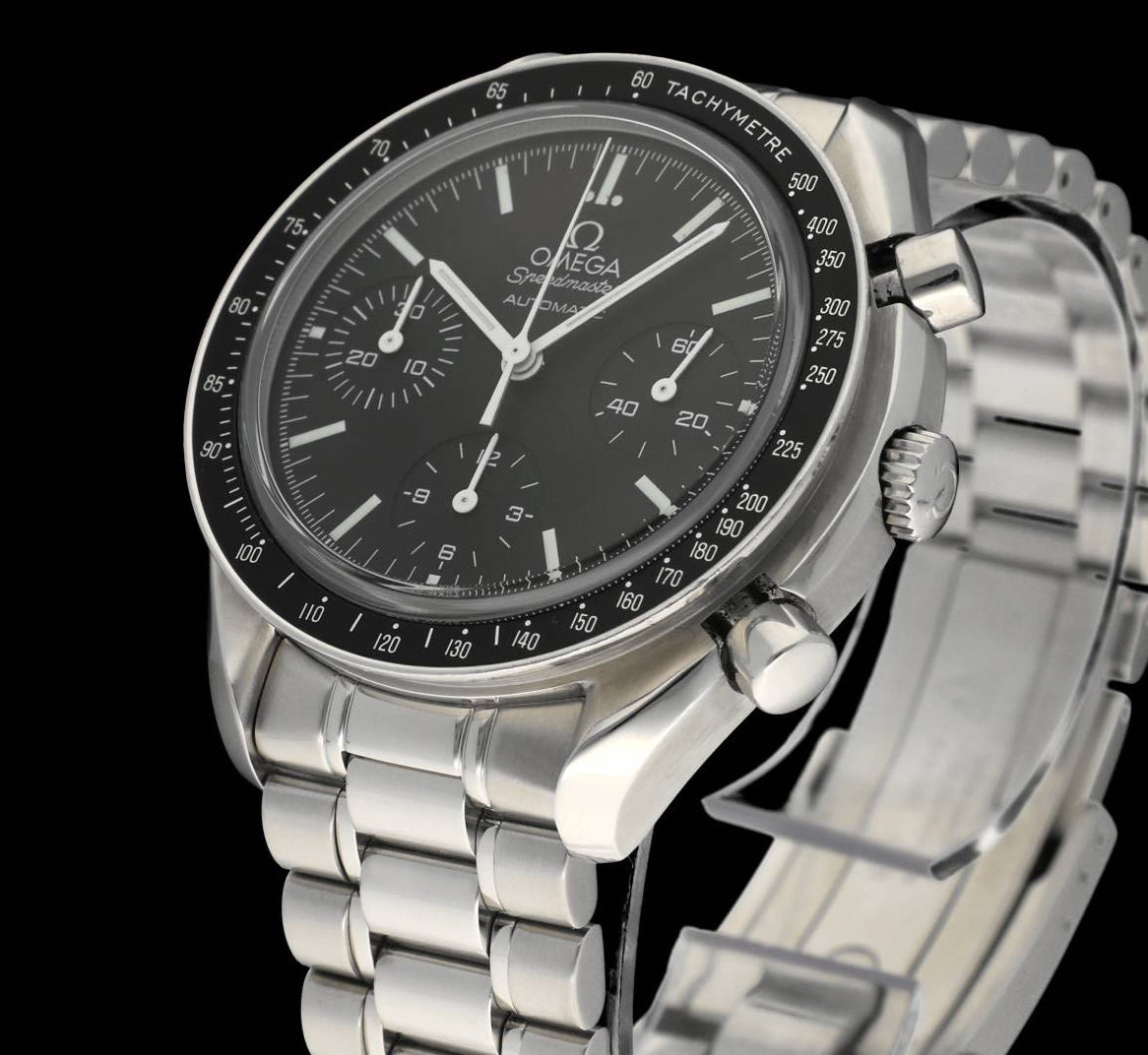 Omega Speedmaster Reduced 3539.50.00 - 2008 - Omega horloge - Omega kopen - Omega heren horloge - Trophies Watches
