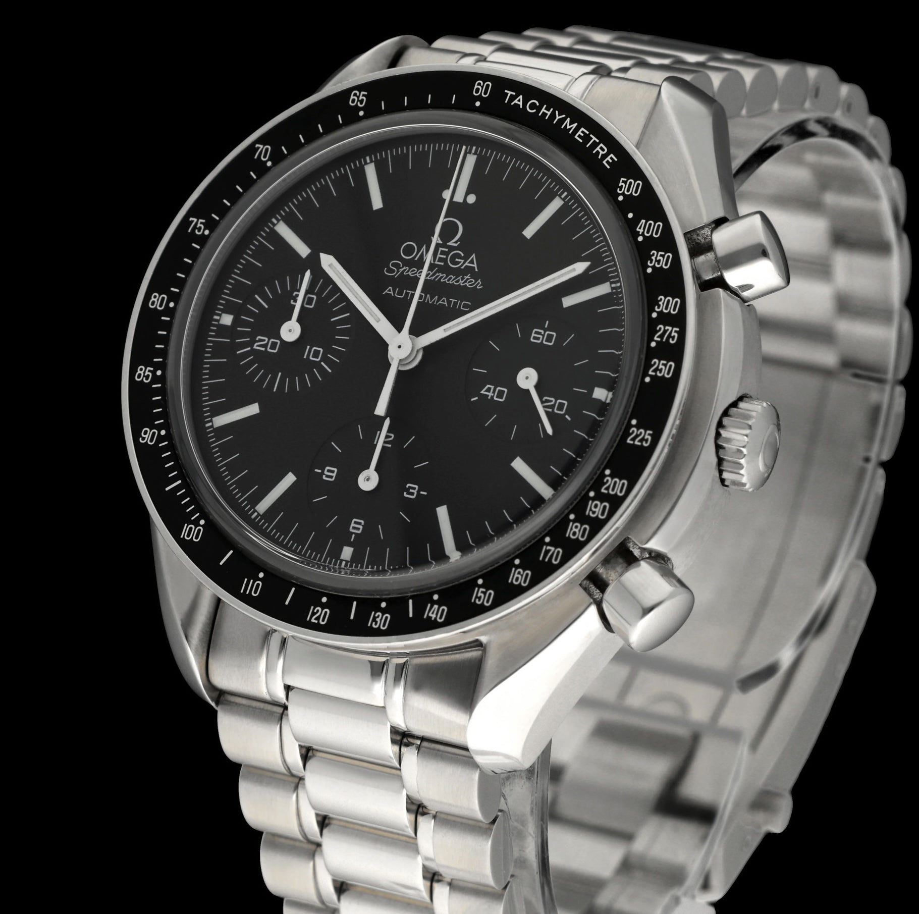 Omega Speedmaster Reduced 3539.50.00 - 2010 - Omega horloge - Omega kopen - Omega heren horloge - Trophies Watches