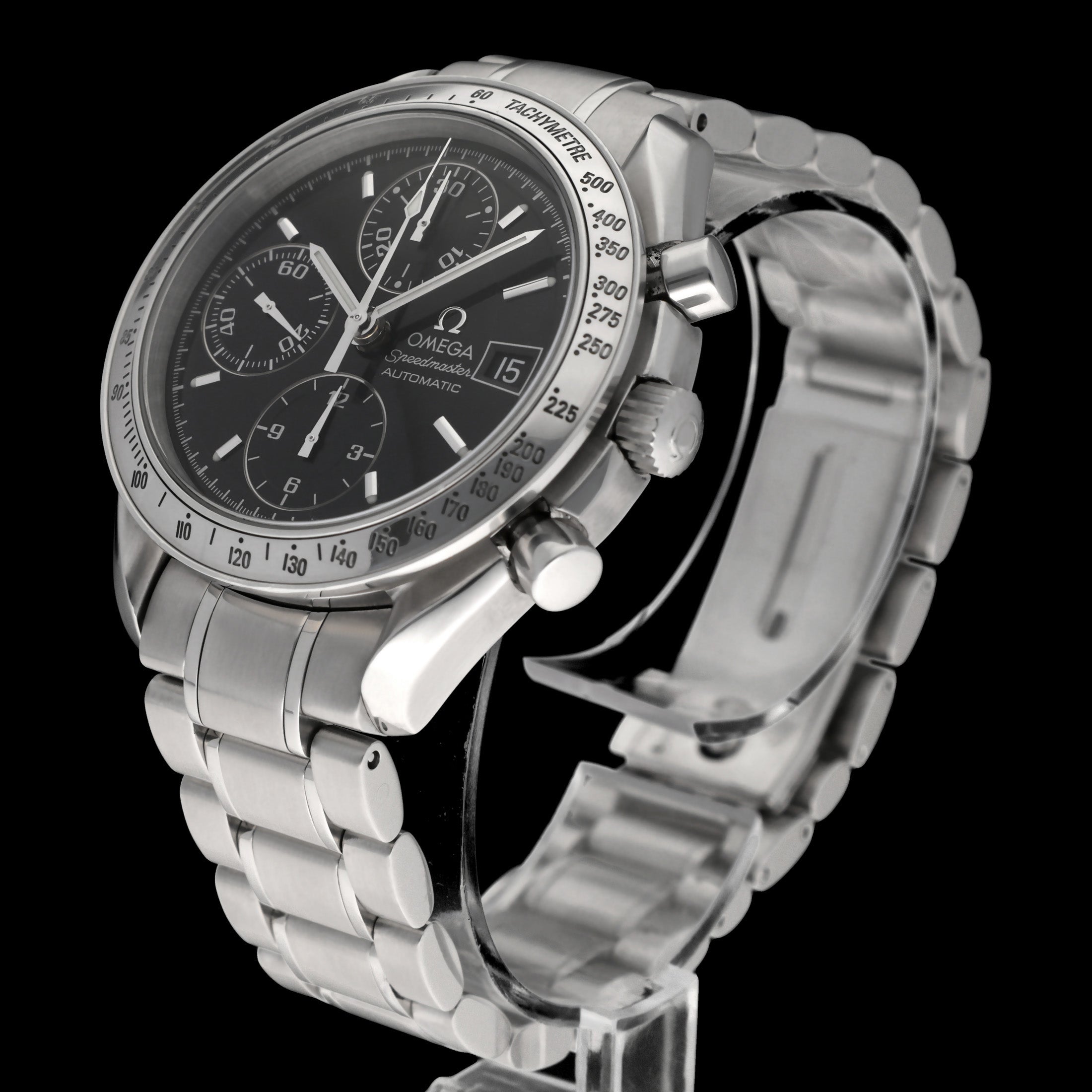 Omega Speedmaster 3513.50.00 - 2001 - Omega horloge - Omega kopen - Omega heren horloge - Trophies Watches