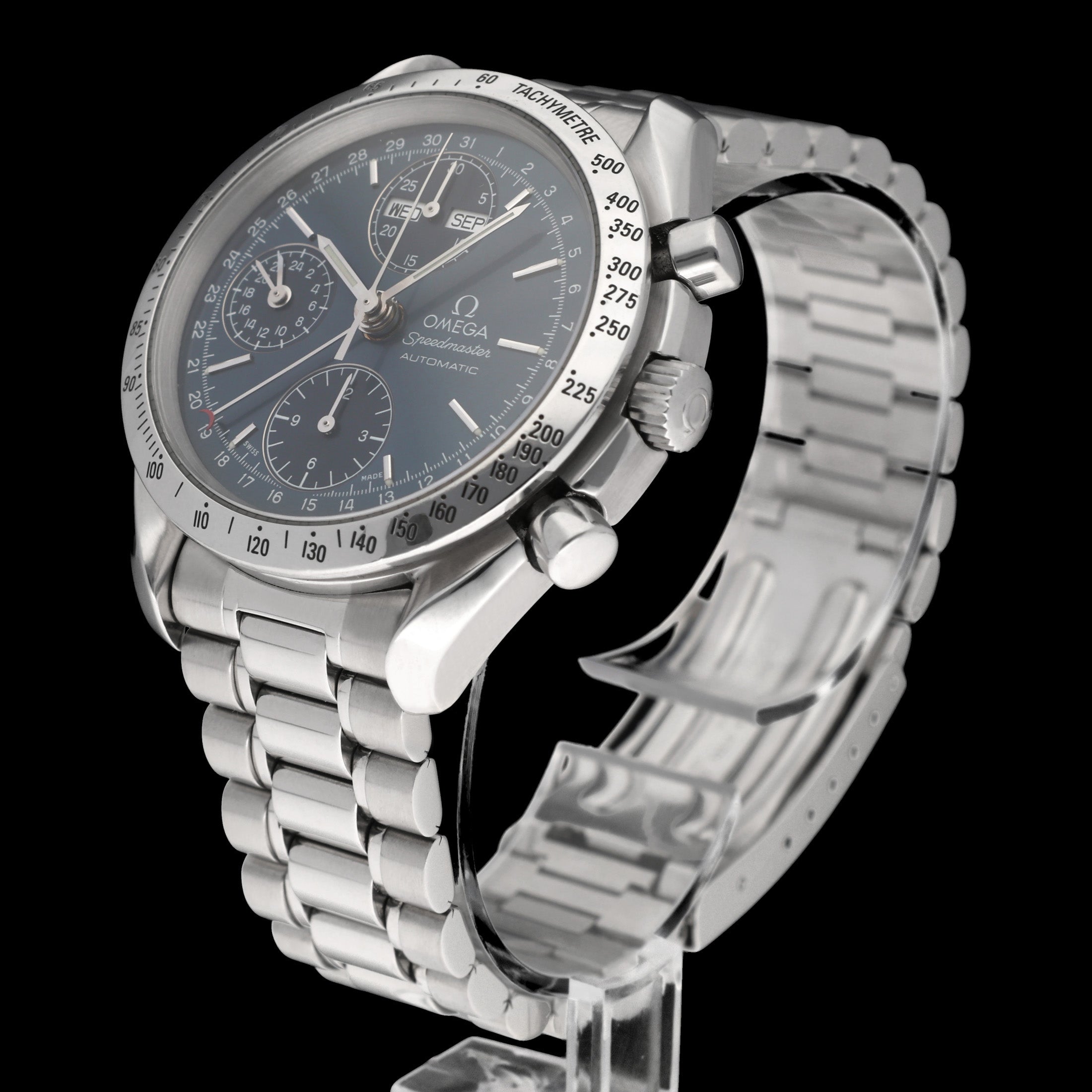 Omega Speedmaster Day Date 3521.80.00 - 1999 - Omega horloge - Omega kopen - Omega heren horloge - Trophies Watches