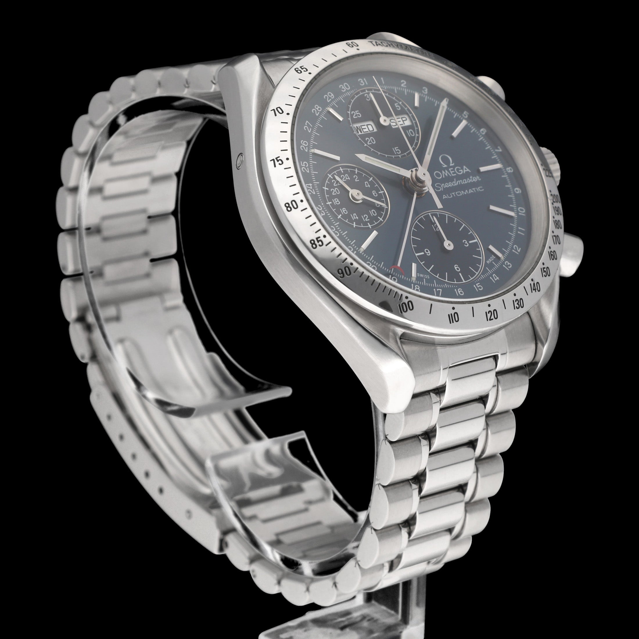 Omega Speedmaster Day Date 3521.80.00 - 1999 - Omega horloge - Omega kopen - Omega heren horloge - Trophies Watches