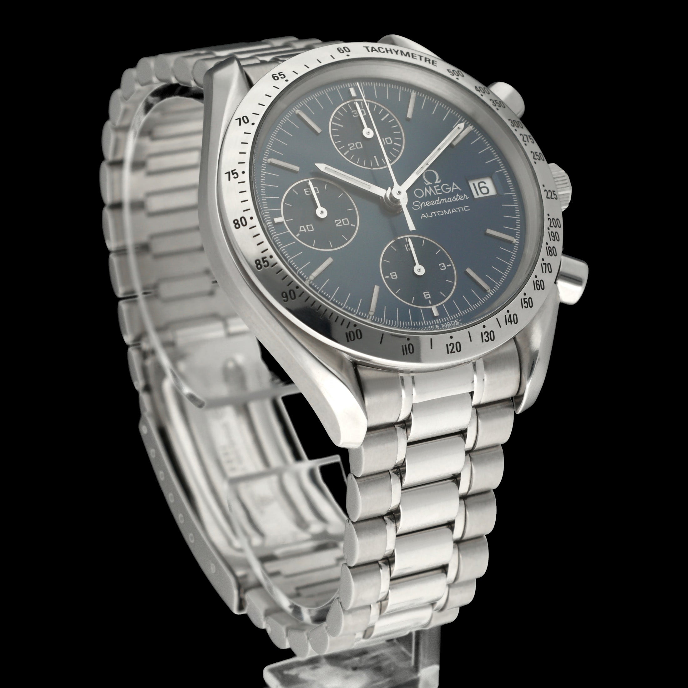 Omega Speedmaster 3511.80.00 - 1996 - Omega horloge - Omega kopen - Omega heren horloge - Trophies Watches