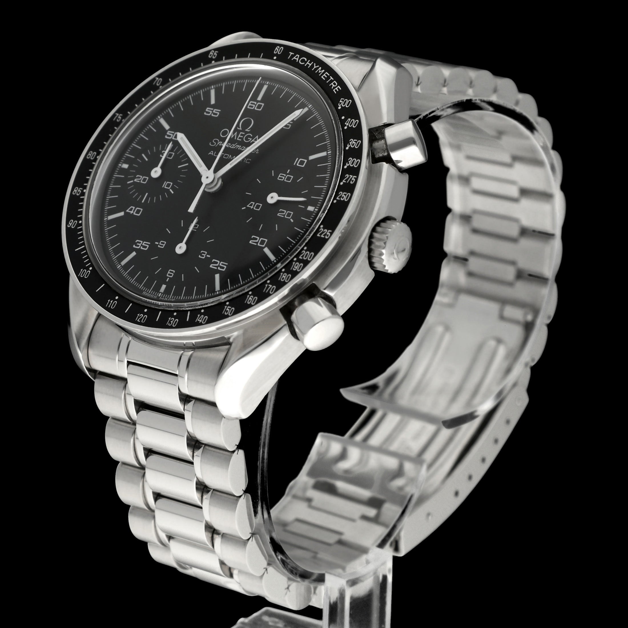Omega Speedmaster Reduced 3510.50.00 - 2000 - Omega horloge - Omega kopen - Omega heren horloge - Trophies Watches