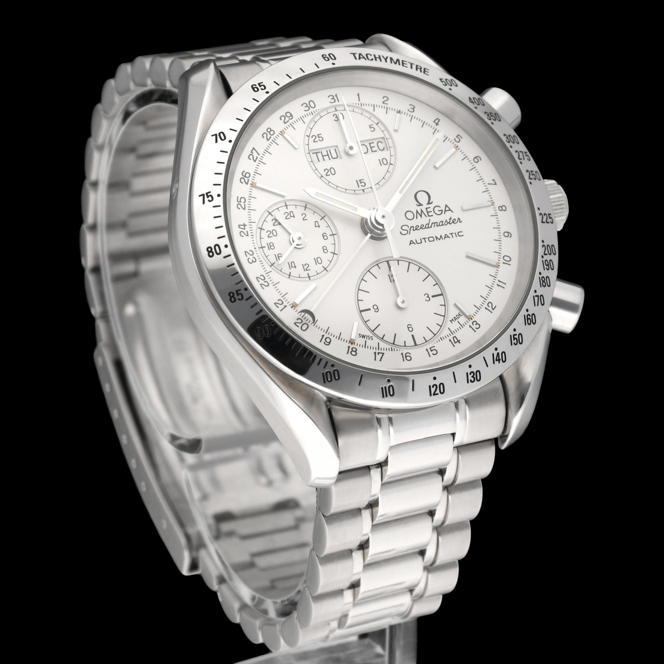 Omega Speedmaster Day Date 3521.30.00 - 1995 - Omega horloge - Omega kopen - Omega heren horloge - Trophies Watches