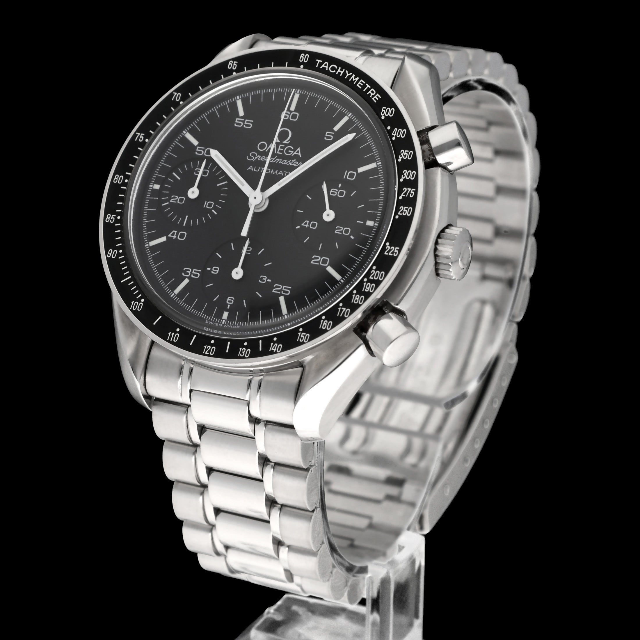 Omega Speedmaster Reduced 3510.50.00 - 2001 - Omega horloge - Omega kopen - Omega heren horloge - Trophies Watches