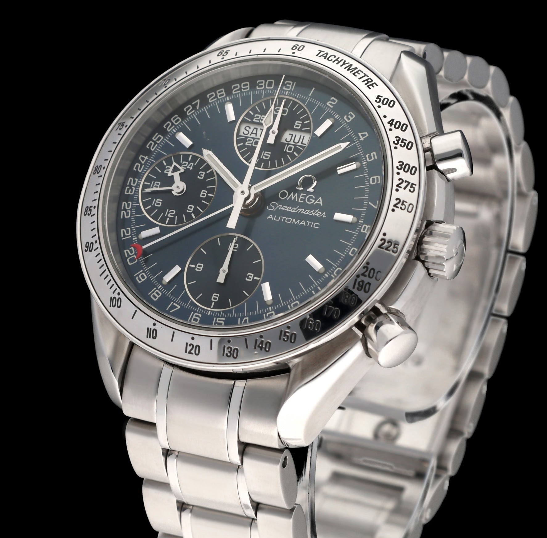 Omega Speedmaster Day Date 3523.80.00 - 1998 - Omega horloge - Omega kopen - Omega heren horloge - Trophies Watches