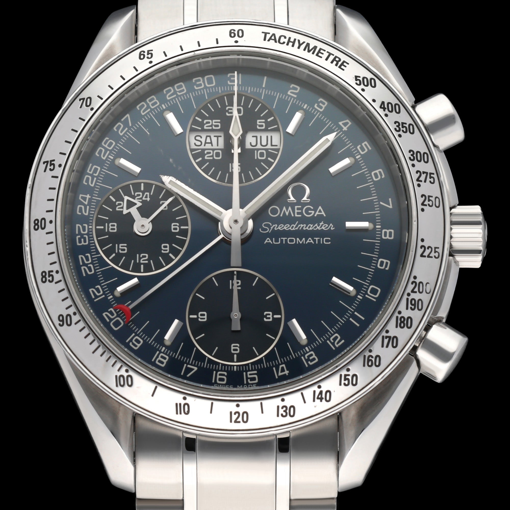 Omega Speedmaster Day Date 3523.80.00 - 1998 - Omega horloge - Omega kopen - Omega heren horloge - Trophies Watches