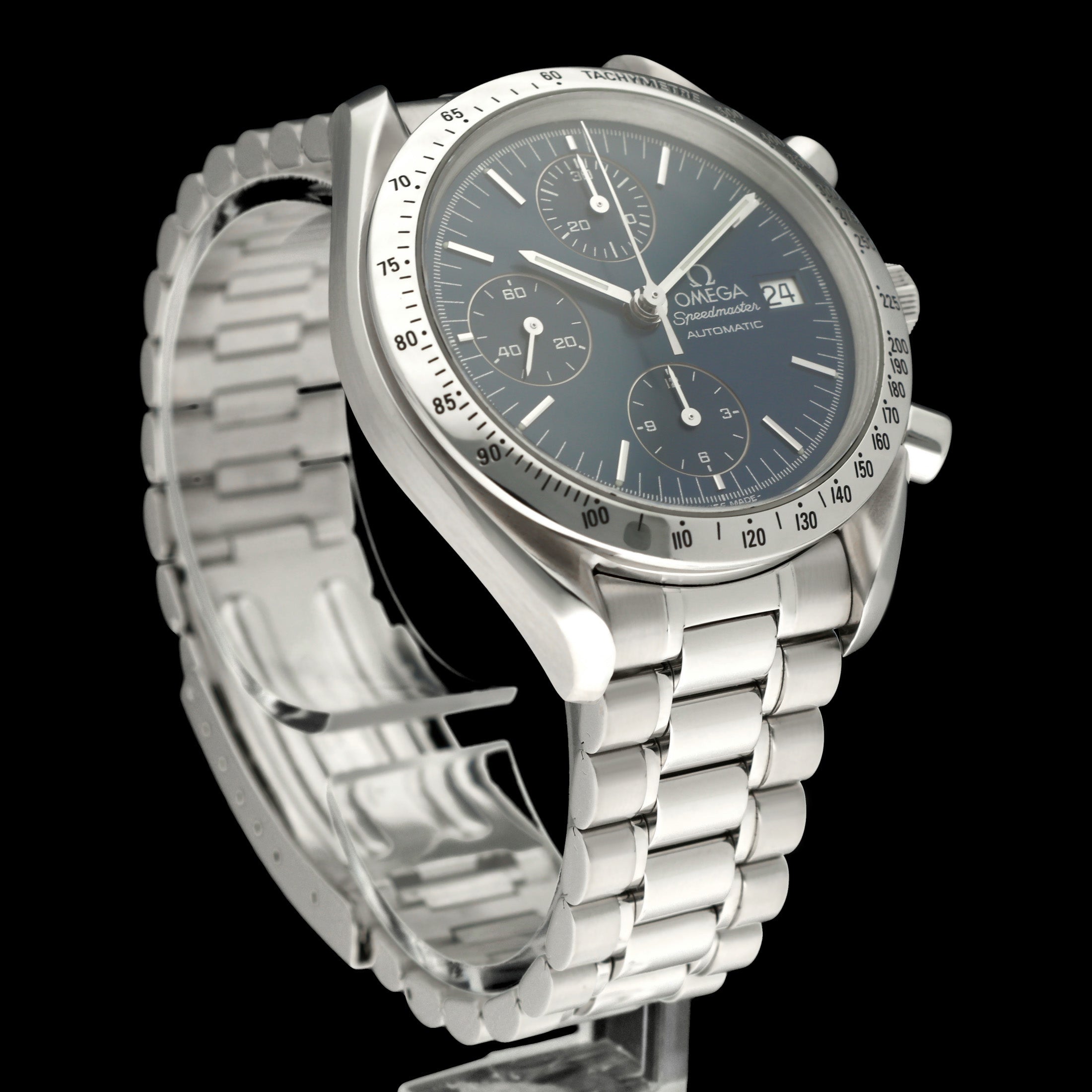 Omega Speedmaster 3511.80.00 - 1998 - Omega horloge - Omega kopen - Omega heren horloge - Trophies Watches