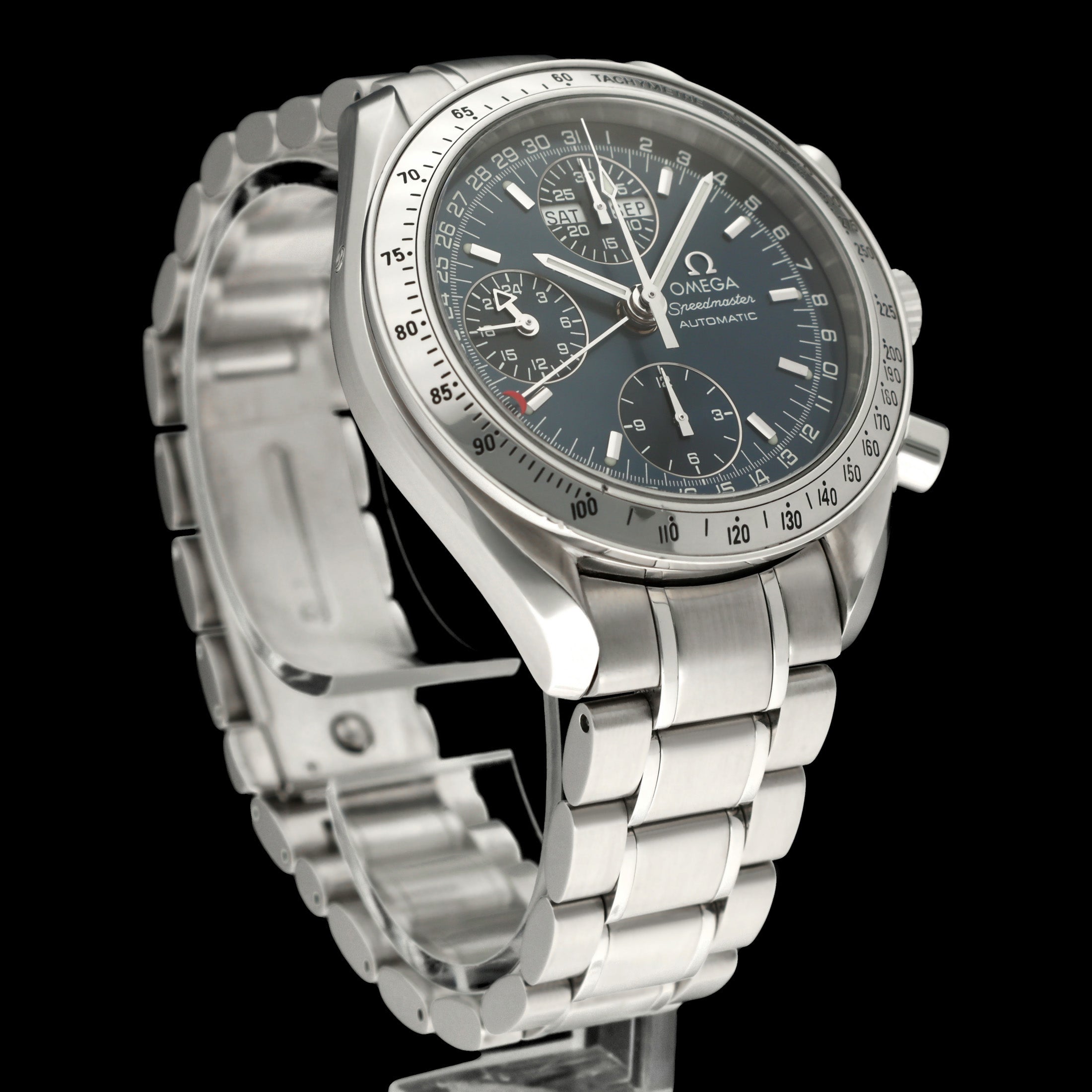 Omega Speedmaster Day Date 3523.80.00 - 1998 - Omega horloge - Omega kopen - Omega heren horloge - Trophies Watches