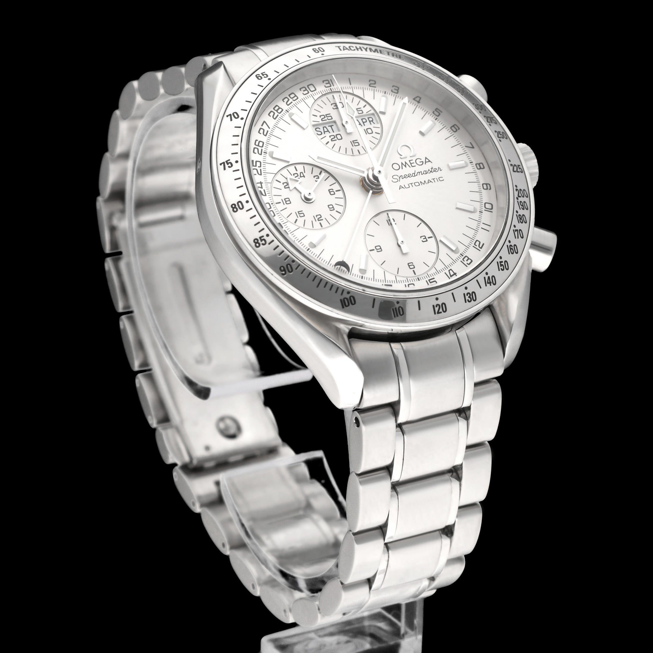 Omega Speedmaster Day Date 3523.30.00 - 1998 - Omega horloge - Omega kopen - Omega heren horloge - Trophies Watches