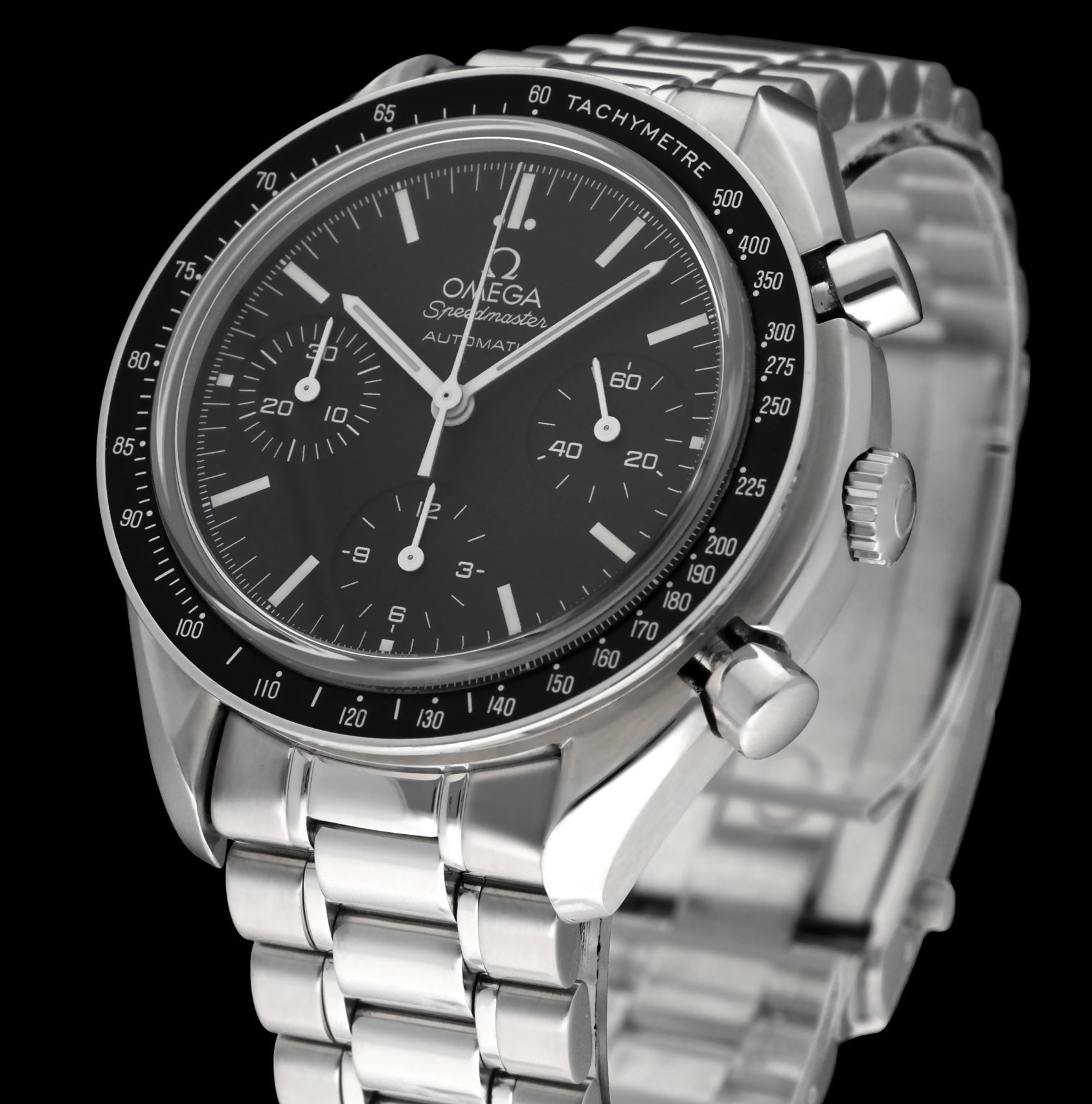 Omega Speedmaster Reduced 3539.50.00 - 2010 - Omega horloge - Omega kopen - Omega heren horloge - Trophies Watches