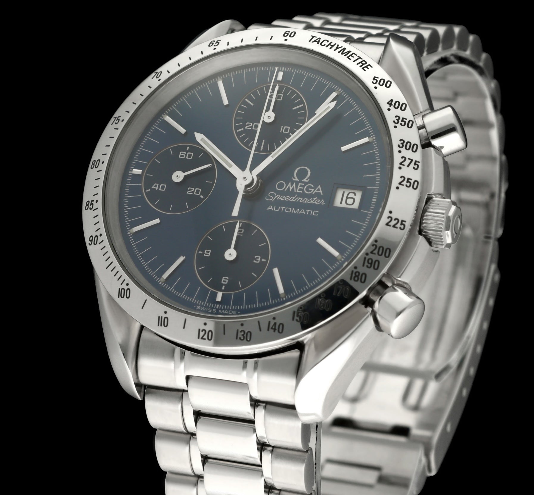 Omega Speedmaster 3511.80.00 - 1999 - Omega horloge - Omega kopen - Omega heren horloge - Trophies Watches