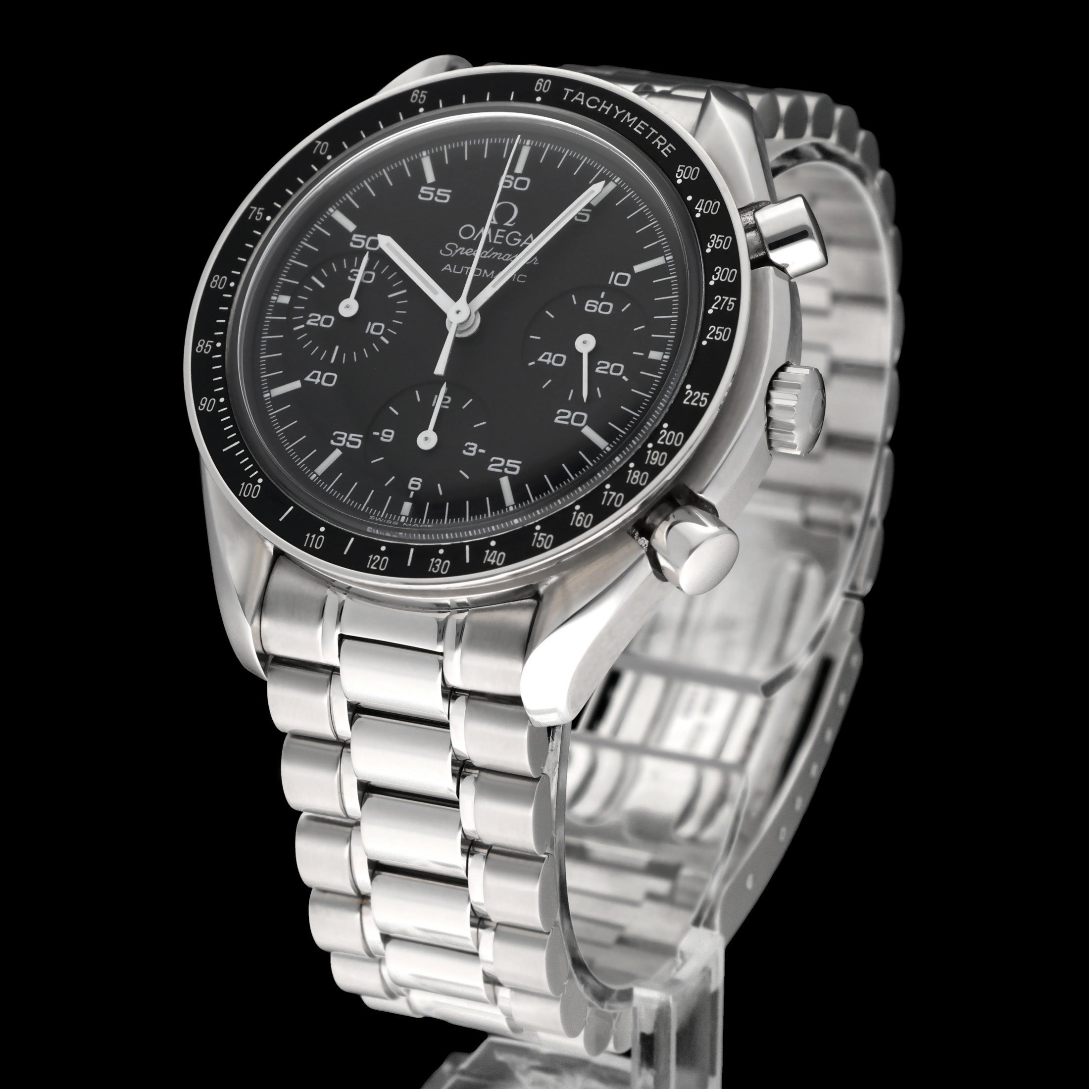 Omega Speedmaster Reduced 3510.50.00 - 1998 - Omega horloge - Omega kopen - Omega heren horloge - Trophies Watches